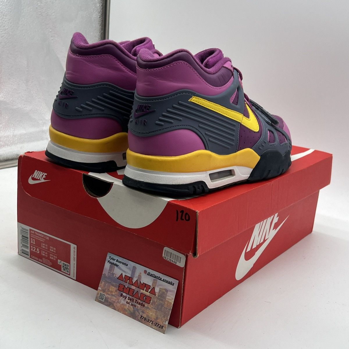 Nike Air trainer 3 viotech Size US 11 / EU 44 - 5 Thumbnail