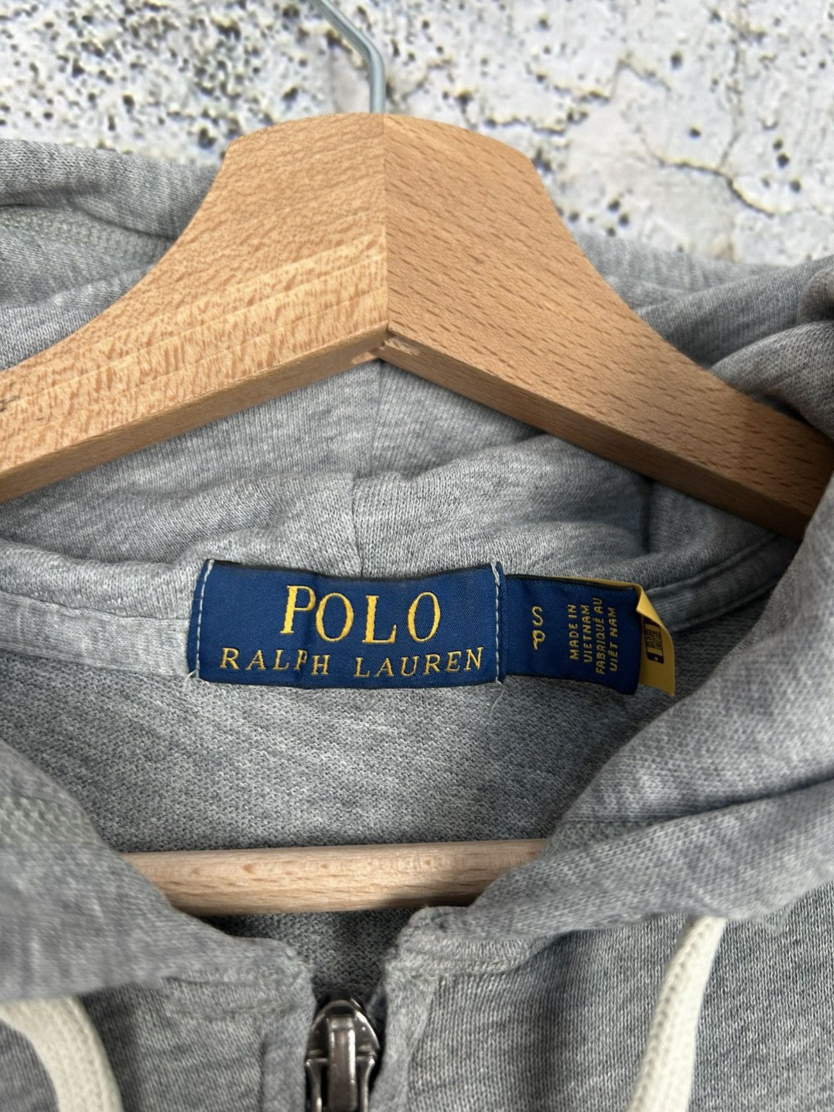 Polo Ralph Lauren Polo Ralph Lauren Zip Grey Hoodie Premium Streetwear Size US S / EU 44-46 / 1 - 4 Thumbnail