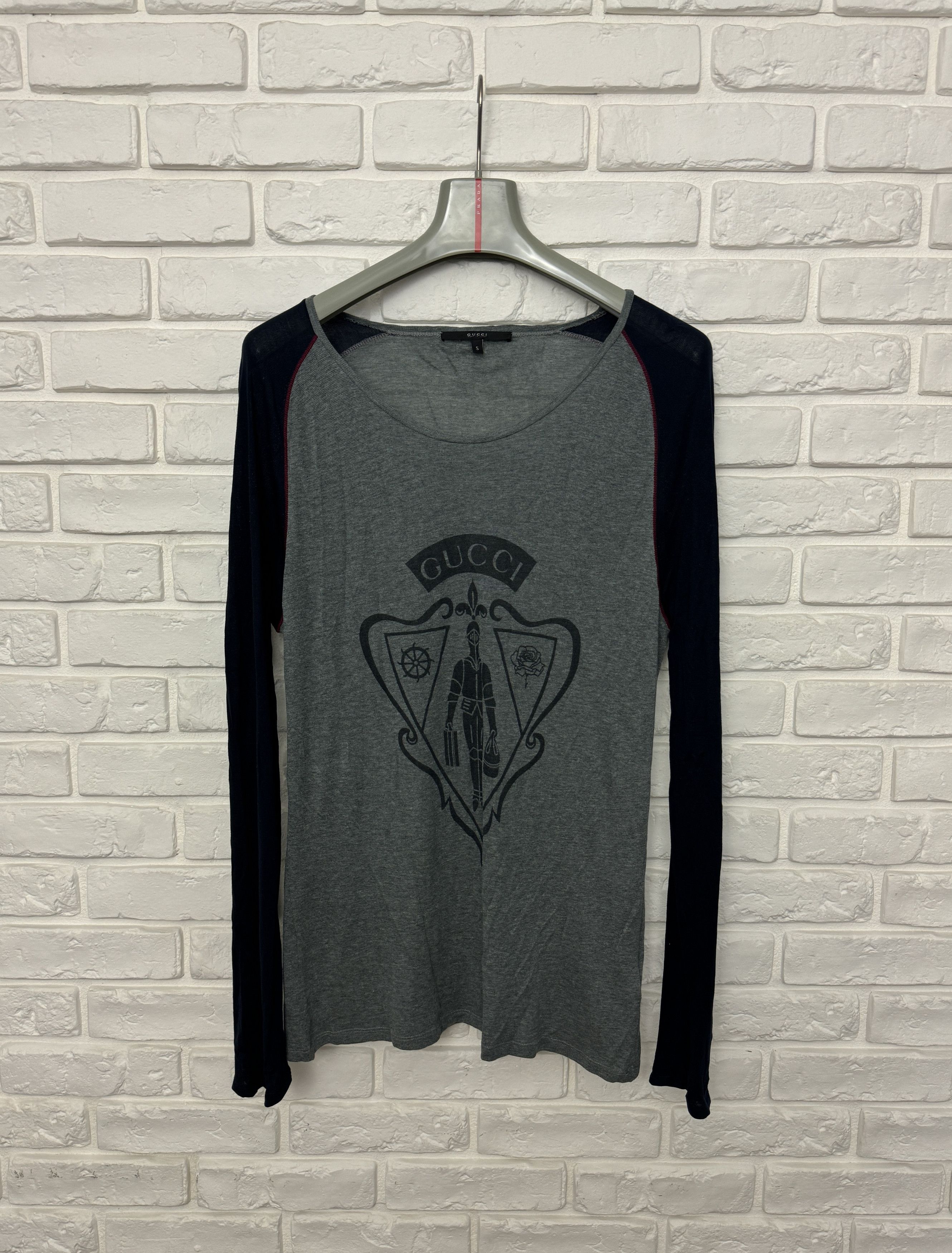Gucci Gucci Hysteria Knight Logo Modal Light Sweater Jumper S Size US S / EU 44-46 / 1 - 1 Thumbnail