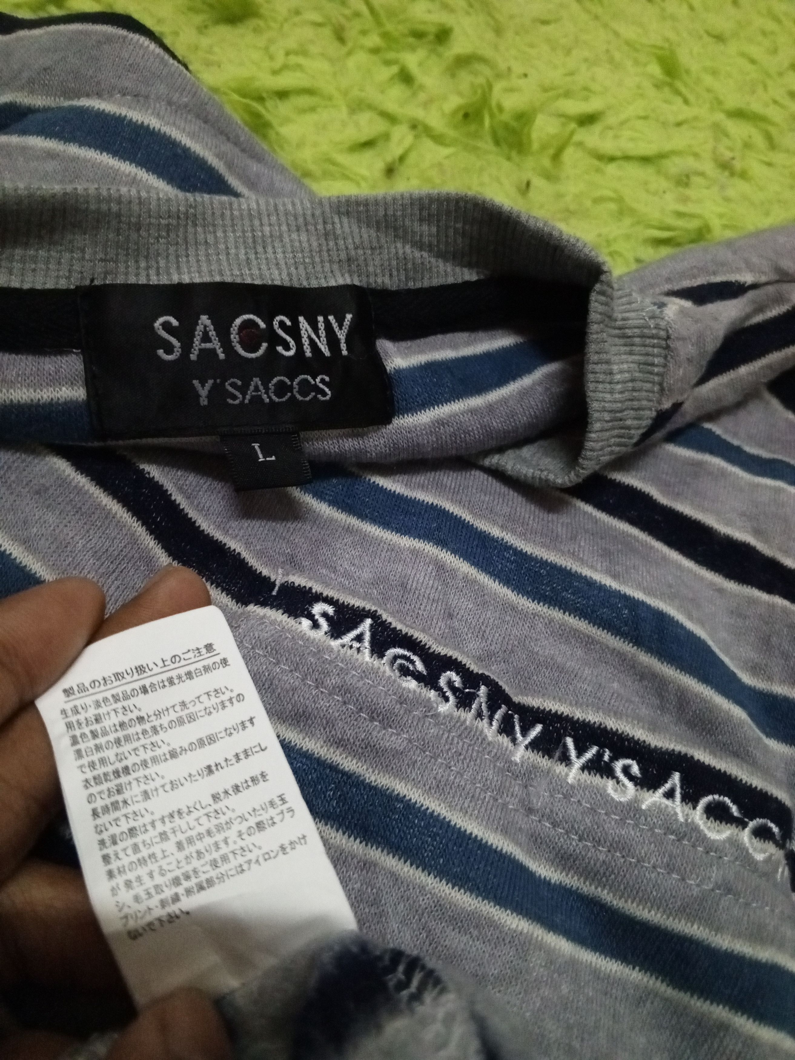 Y's × Y's for Men Y'SACCOS SACSNY Y'S LONG SLEEVE Size US L / EU 52-54 / 3 - 13 Thumbnail