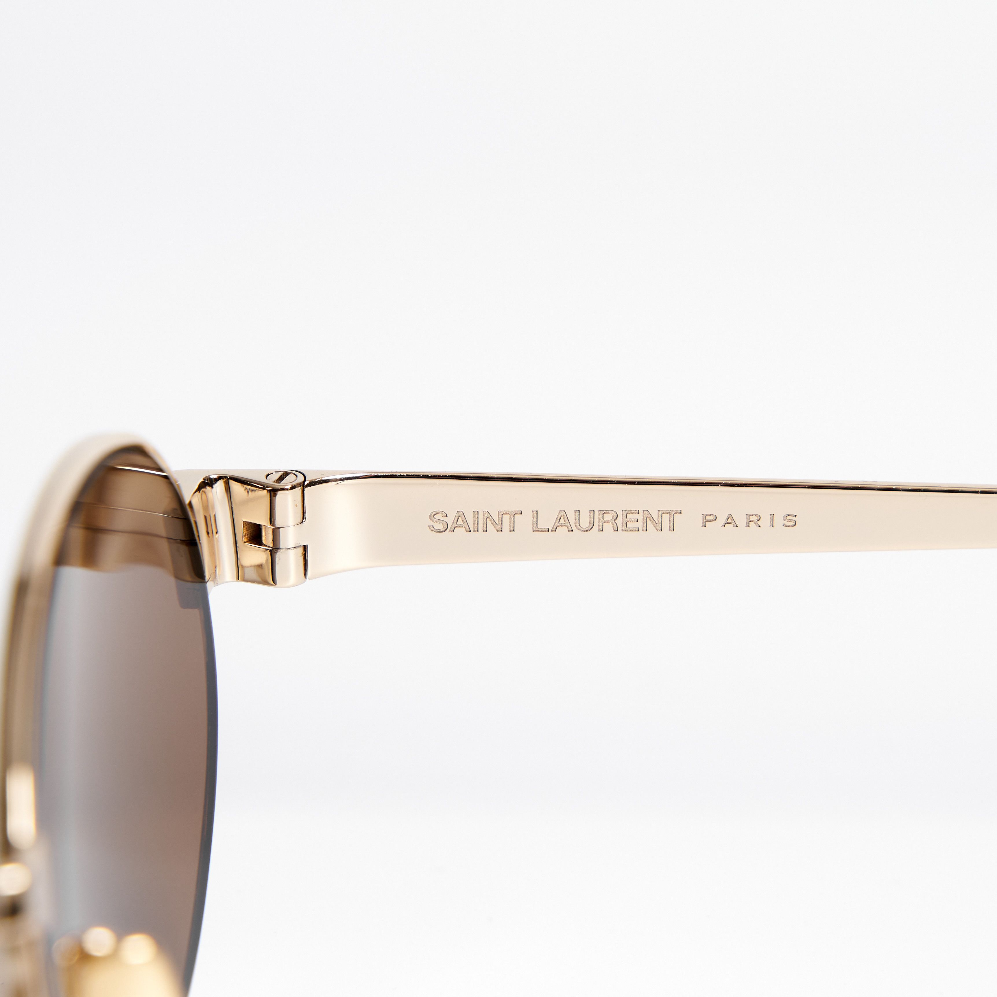 Yves Saint Laurent SAINT LAURENT SL 692 004 GOLD Size ONE SIZE - 4 Thumbnail