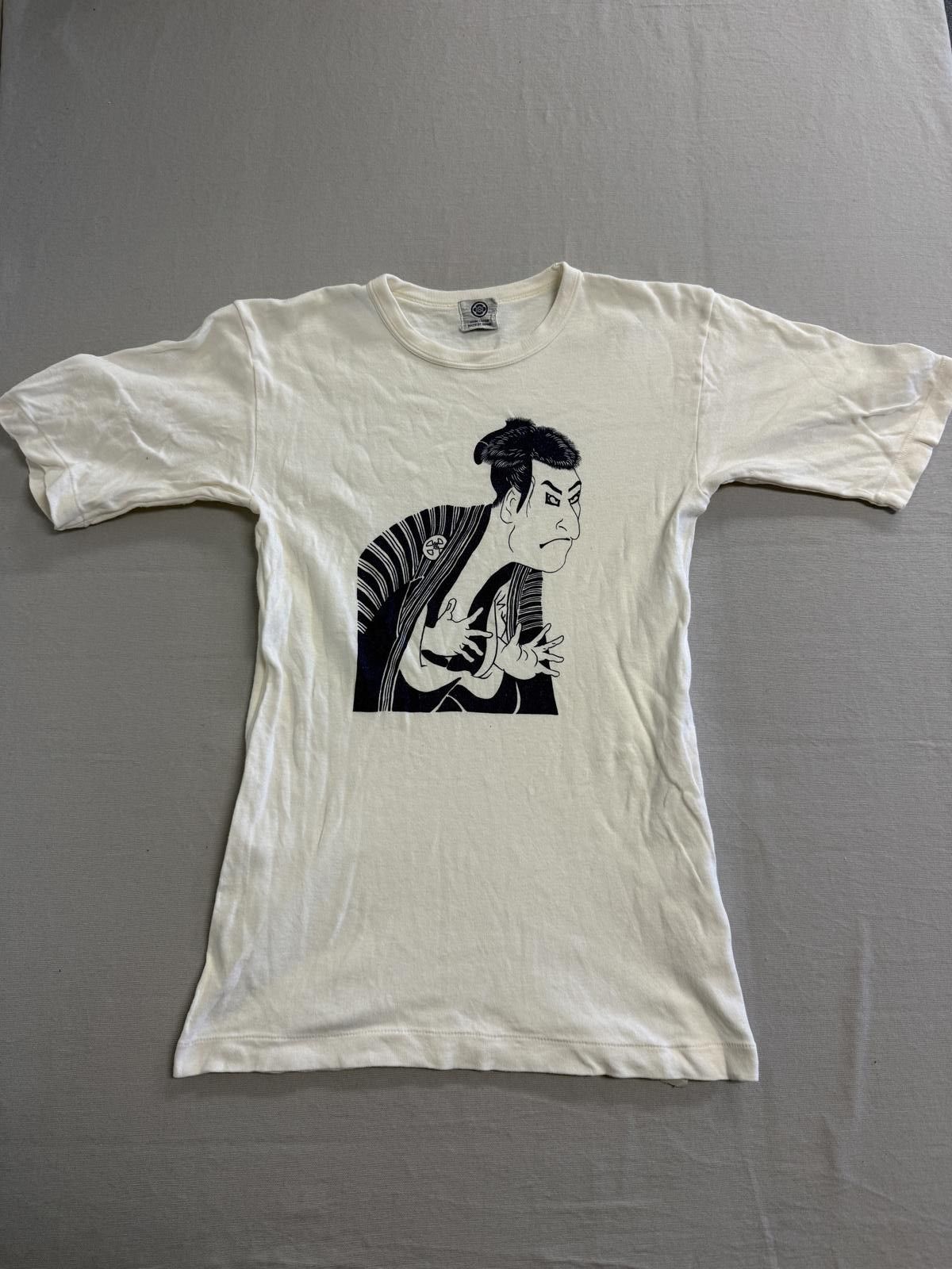 Other Vintage 80s Japanese Souveneir Tshirt Kabuki Ōtani Oniji III Size US XS / EU 42 / 0 - 1 Thumbnail