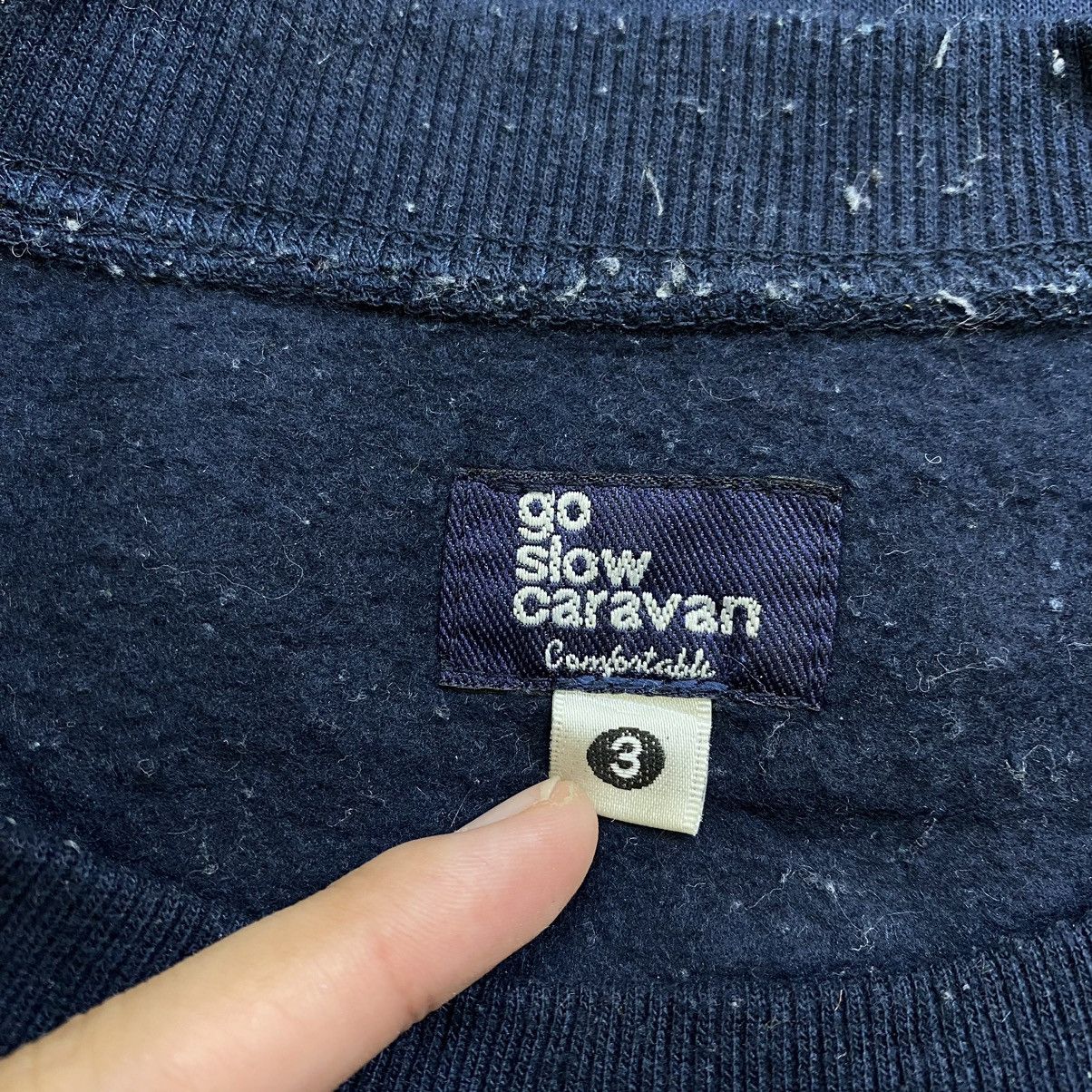 go slow caravan GO SLOW CARAVAN Outdoor Hiking Brand Print Pocket Navy Size US M / EU 48-50 / 2 - 4 Thumbnail
