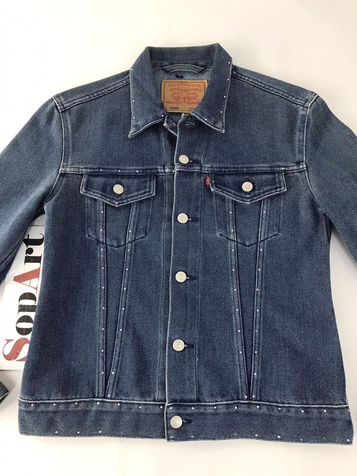 Japanese Brand × Levi's × Vintage Vintage Levis Denim Jacket Button Up Double Pocket Size US S / EU 44-46 / 1 - 3 Thumbnail