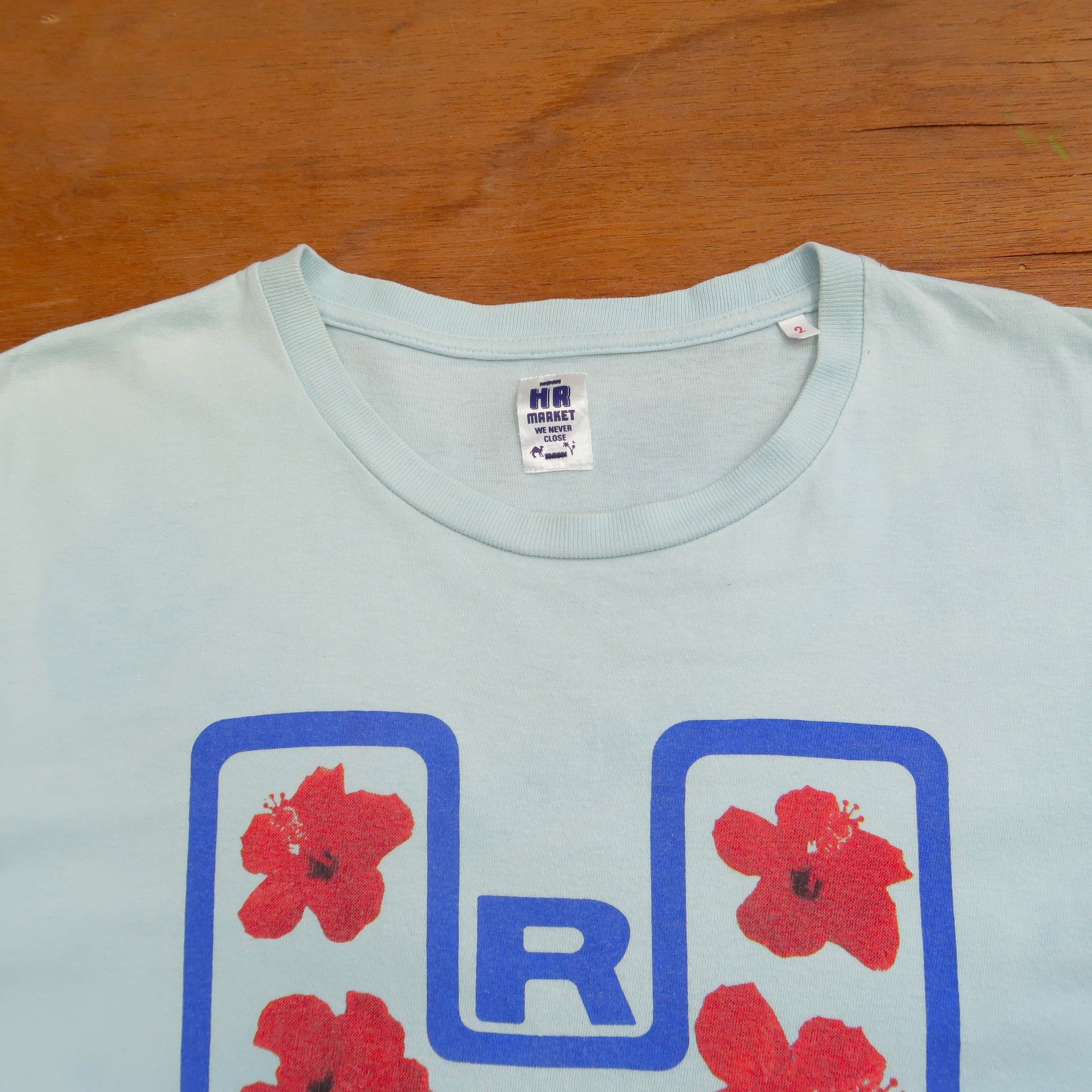 Japanese Brand 2000s Hollywood Ranch Market Hawaiian T-Shirt Size US M / EU 48-50 / 2 - 3 Thumbnail