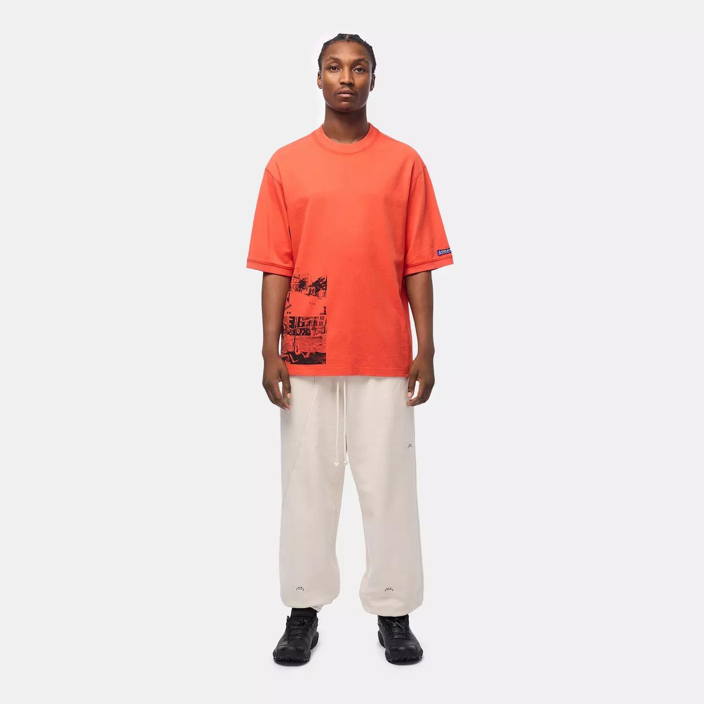A-COLD-WALL* o1g2r1mq0426 Closed Hem Tapered Sweatpants & Joggers Ivory Size US 34 / EU 50 - 3 Thumbnail