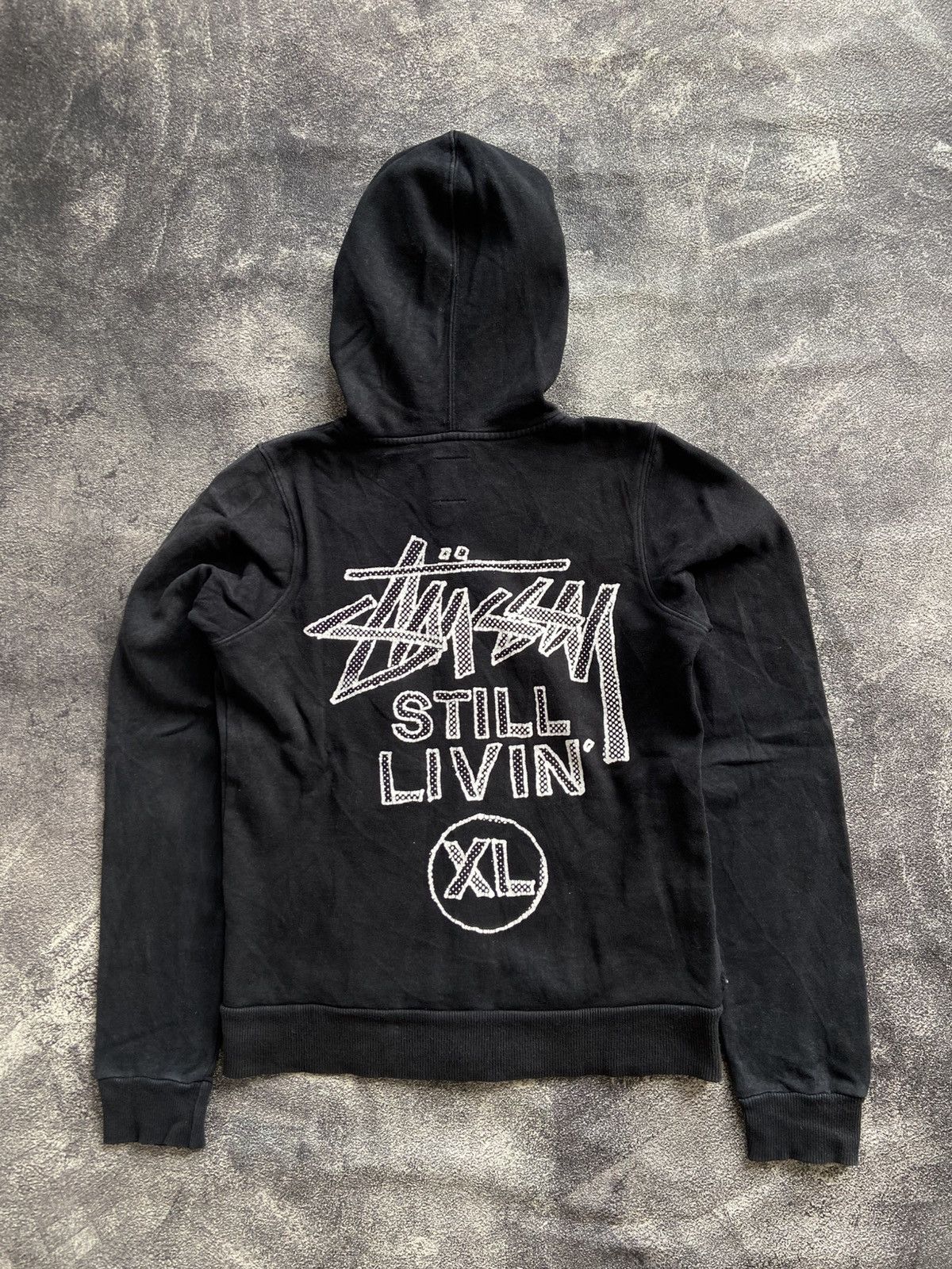 Stussy 💀LAST DROP💀Rare Stussy Still Livin Vintage Hoodie Size US XS / EU 42 / 0 - 1 Thumbnail