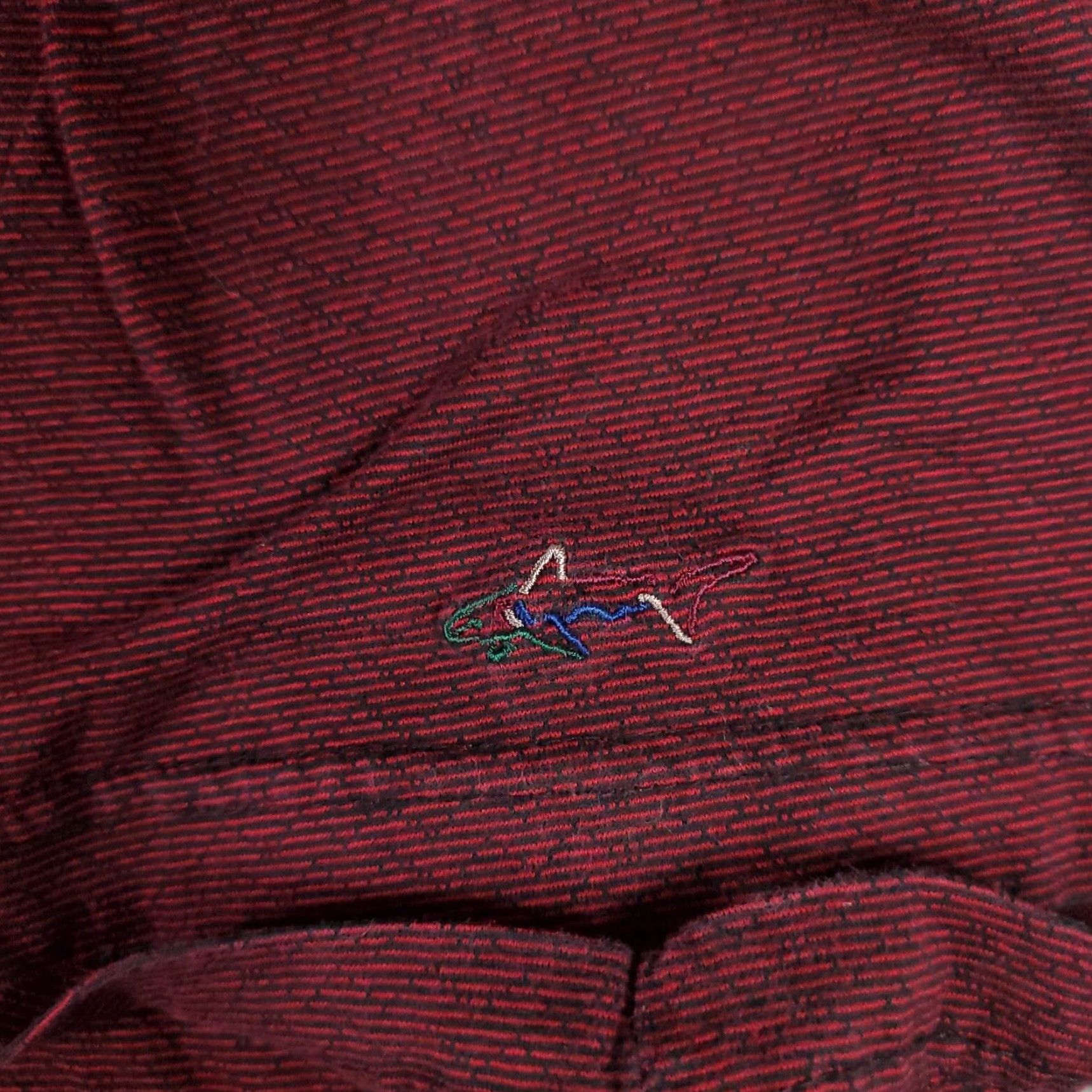Vintage Greg Norman Red XL Cotton Polo Shirt Mens Short Sleeve Golf Casual Size US XL / EU 56 / 4 - 3 Thumbnail