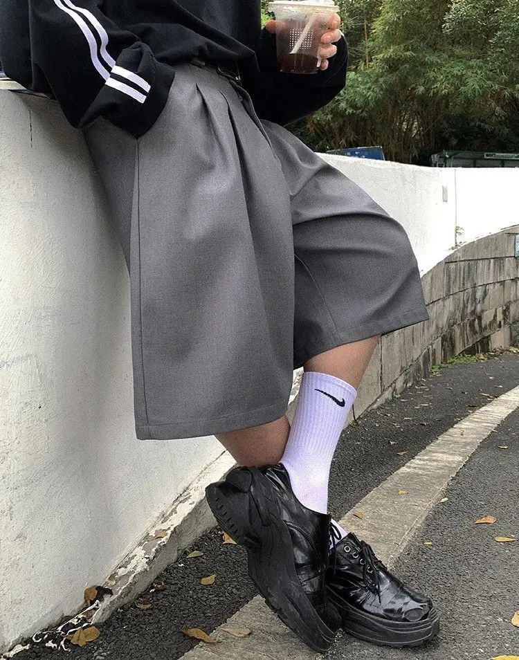 Japanese Brand × Vintage Streetwear Casual Straight Loose Shorts Retro y2k Size US 30 / EU 46 - 6 Thumbnail