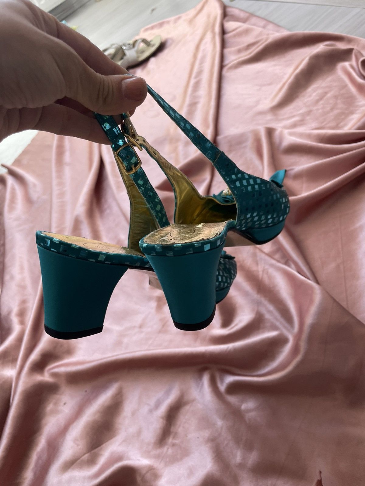Vintage Italian heels Size US 9.5 / IT 39.5 - 13 Thumbnail