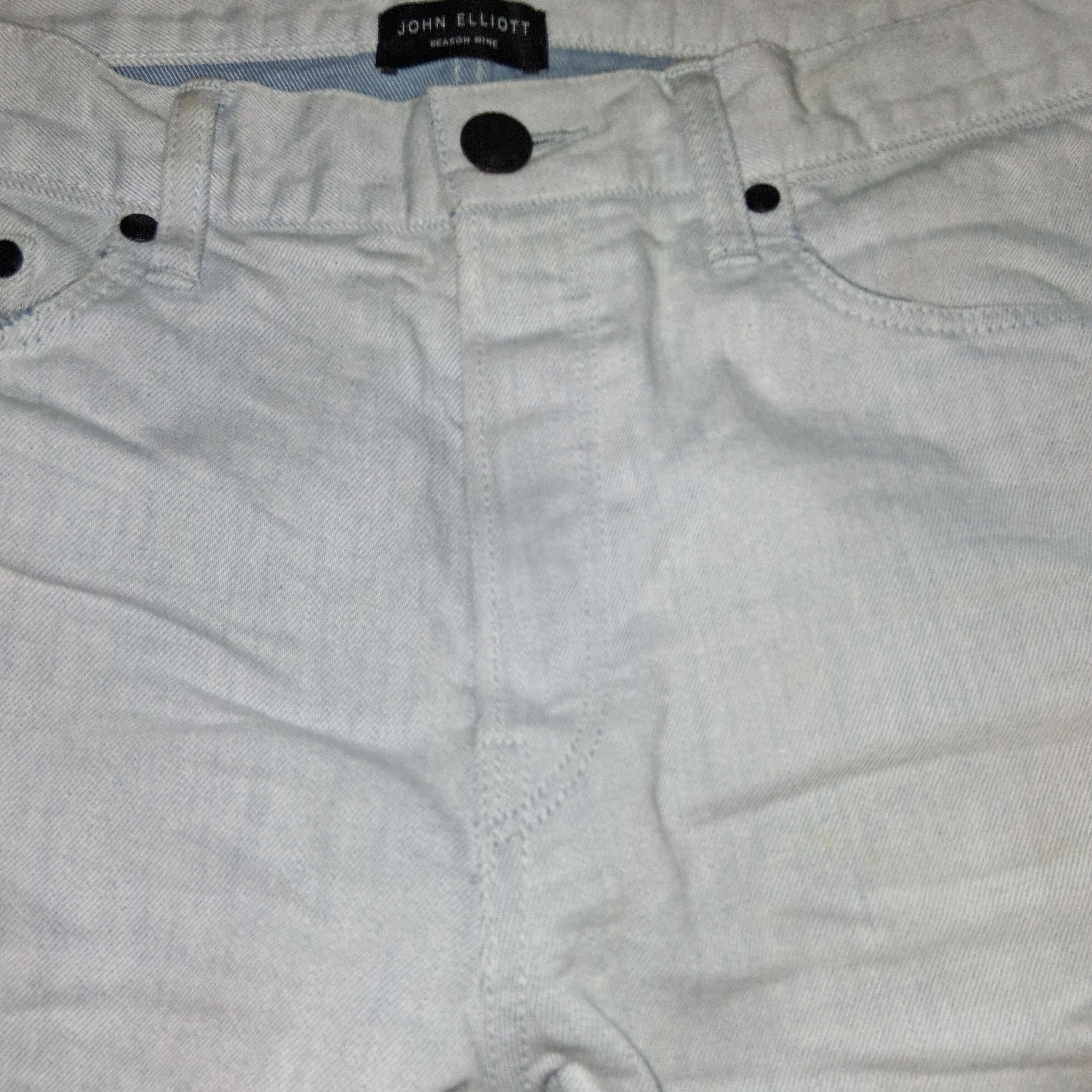 John Elliott Nwot Cast 2 31w John Elliott White Distressed Slim Japan Size US 31 - 5 Thumbnail