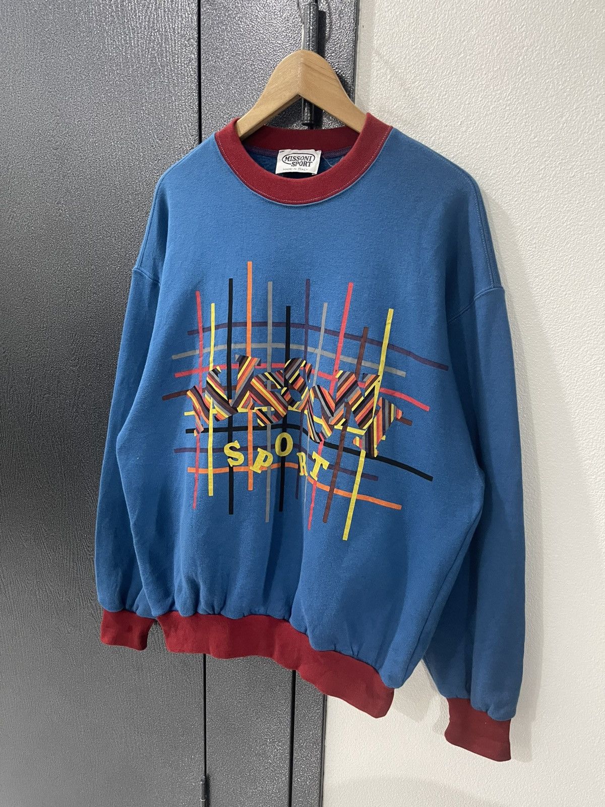 Missoni Vintage Missoni Sport Italy Sweatshirt Size US XL / EU 56 / 4 - 2 Thumbnail