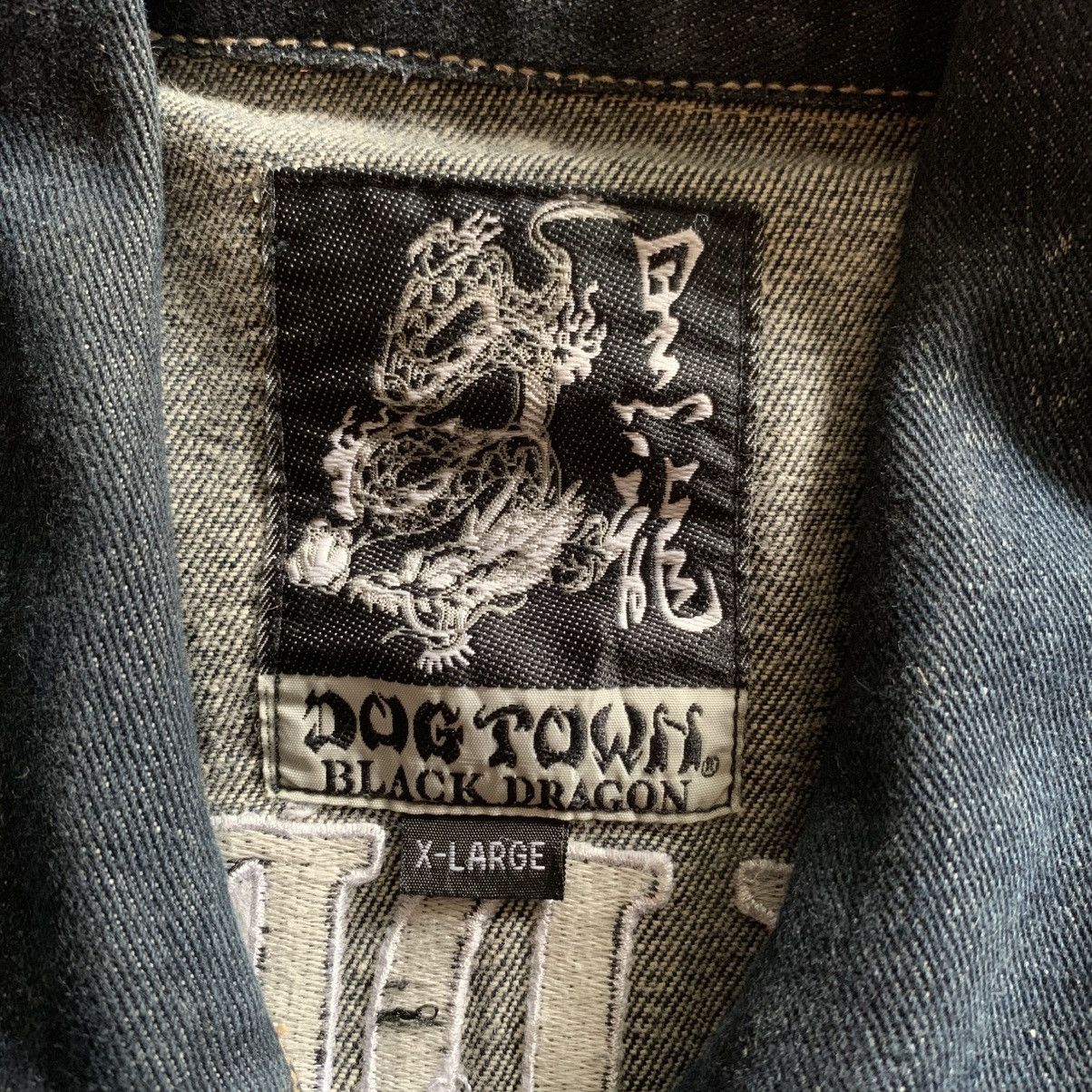 Dogtown DogTown Black Dragon Denim Jacket Size US XL / EU 56 / 4 - 4 Thumbnail