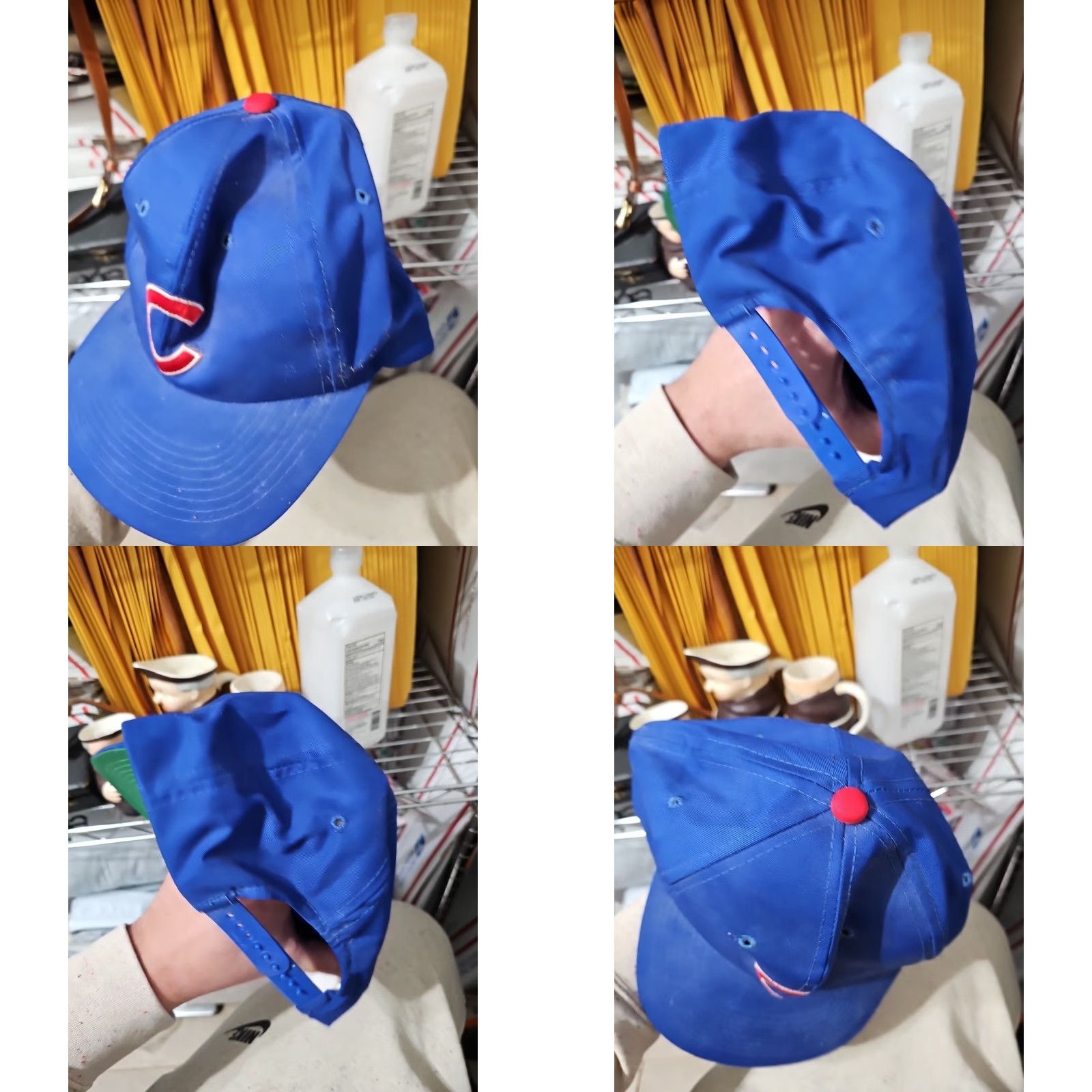 Sports Specialties VINTAGE Chicago Cubs Hat Cap Sports Specialties Snapback One Size Men Blue Boys? Size ONE SIZE - 9 Thumbnail