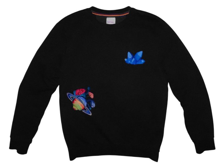 Paul Smith PAUL SMITH EXPLORER MOTIF SWEATSHIRT Size US L / EU 52-54 / 3 - 1 Thumbnail