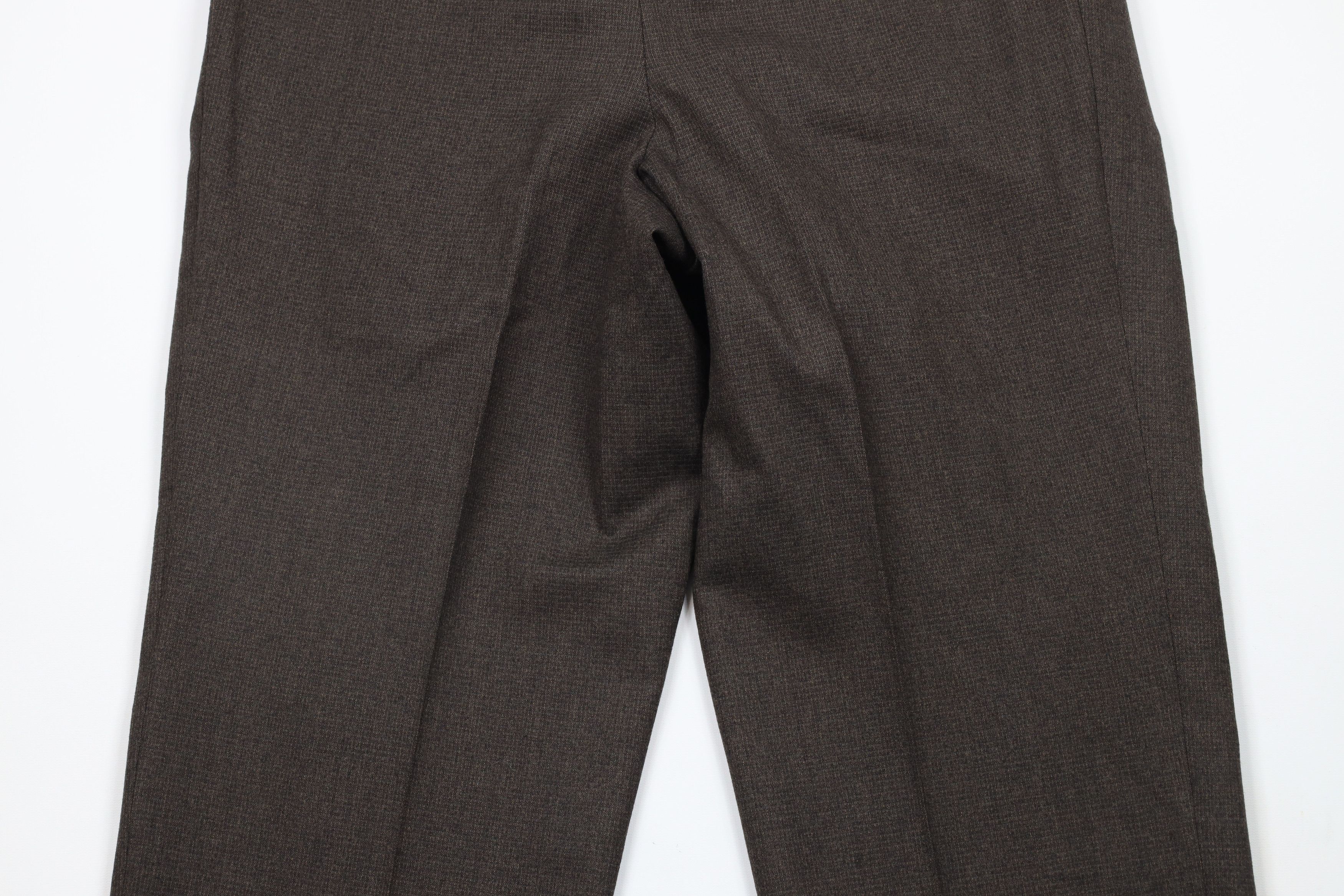 Vintage Vintage 90s Streetwear Cuffed Wide Leg Chino Pants Brown Size US 34 / EU 50 - 10 Thumbnail