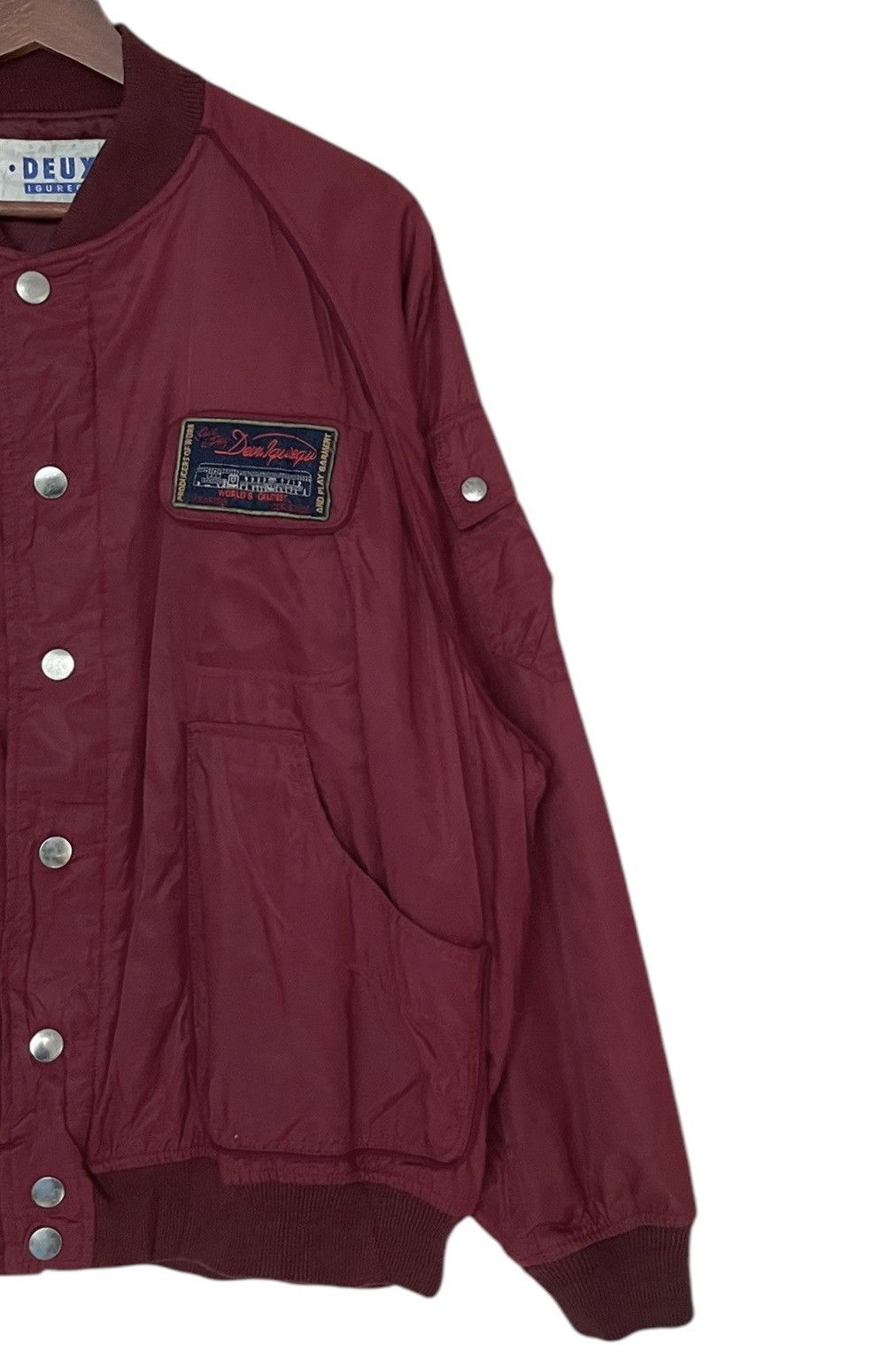 Vintage Vintage Racing Brand Deux Bomber Jacket 1990s Size US L / EU 52-54 / 3 - 4 Thumbnail
