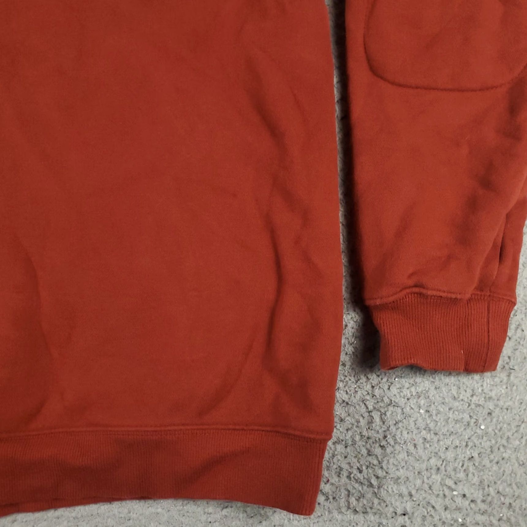 Vintage Columbia Sweater Mens Size M Orange 1/4 Zip Up Pullover Sweatshirt Knit Style Fleece Logo Pullover Lightweight Casual/Workwear 1/4 Zip Mens Sweater Size US M / EU 48-50 / 2 - 4 Thumbnail