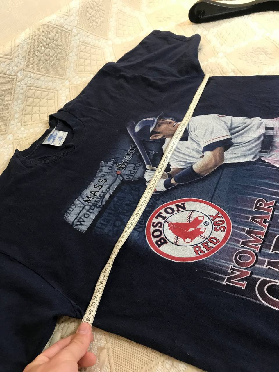 MLB 🔥 1997 Nomar Garciaparra Boston Red Sox Pro Player MLB Shirt Size US XXL / EU 58 / 5 - 11 Thumbnail