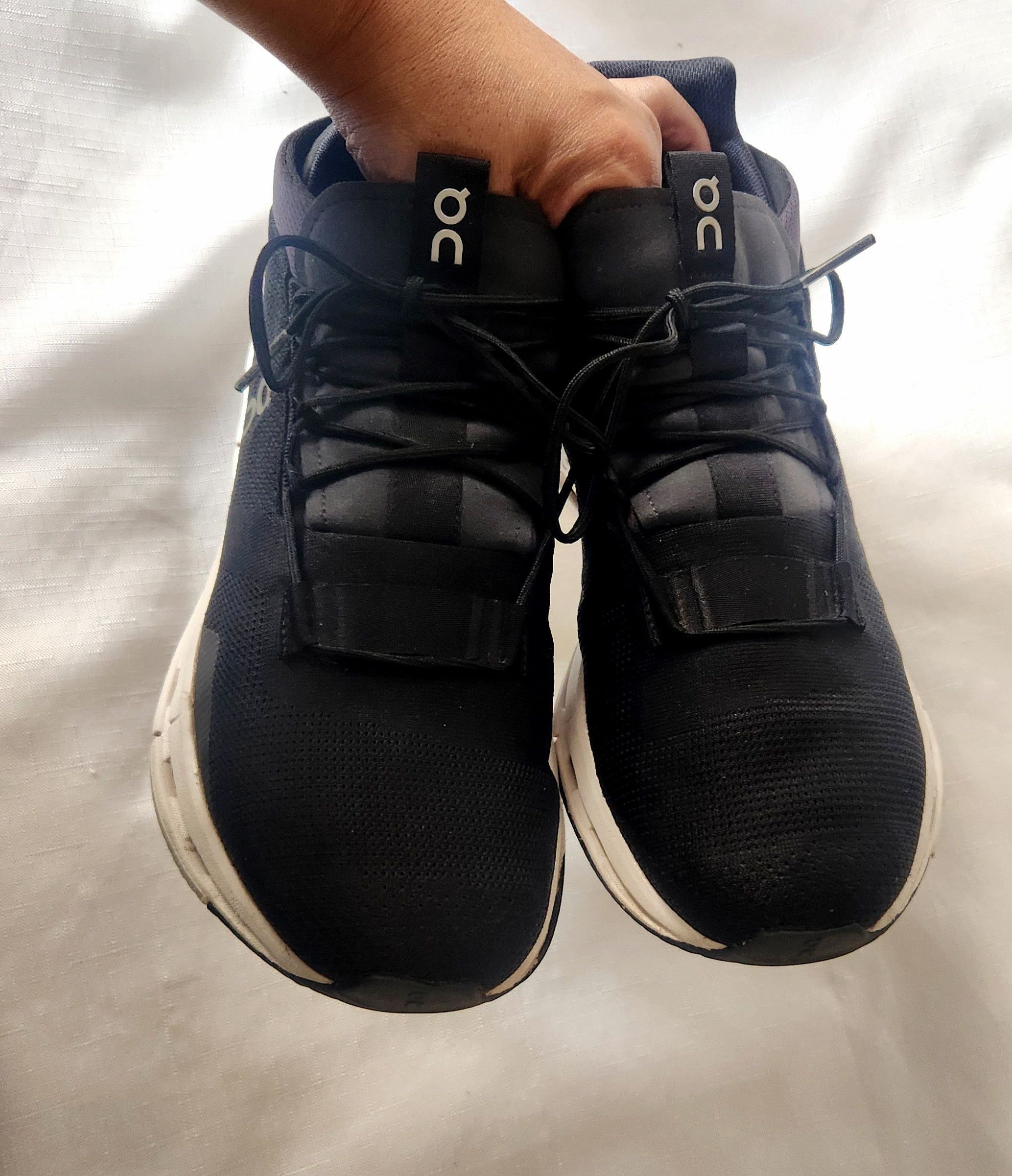 On On Cloudnova Running Shoes Black Gray and white Size 12.5 Size US 12.5 / EU 45-46 - 6 Thumbnail