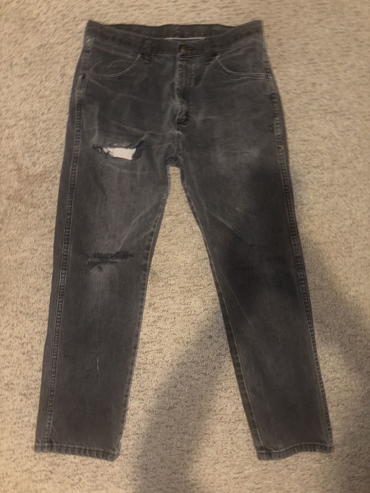 Rustler Baggy vintage wash straight fit jeans Size US 34 / EU 50 - 1 Thumbnail