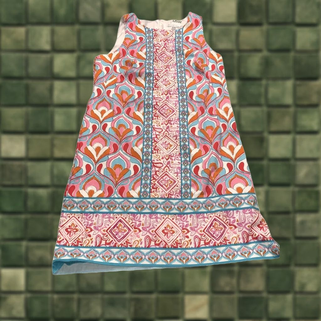 Vintage VINTAGE London Times Paisley Print Tank Dress Womens 12-12532 Size XL / US 12-14 / IT 48-50 - 1 Thumbnail