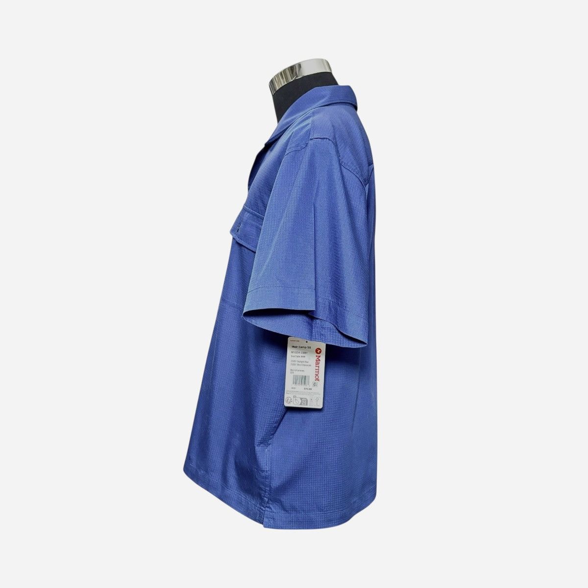 Marmot Marmot Men’s Muir Blue Camp Short Sleeve Shirt Sz M Size US M / EU 48-50 / 2 - 6 Thumbnail