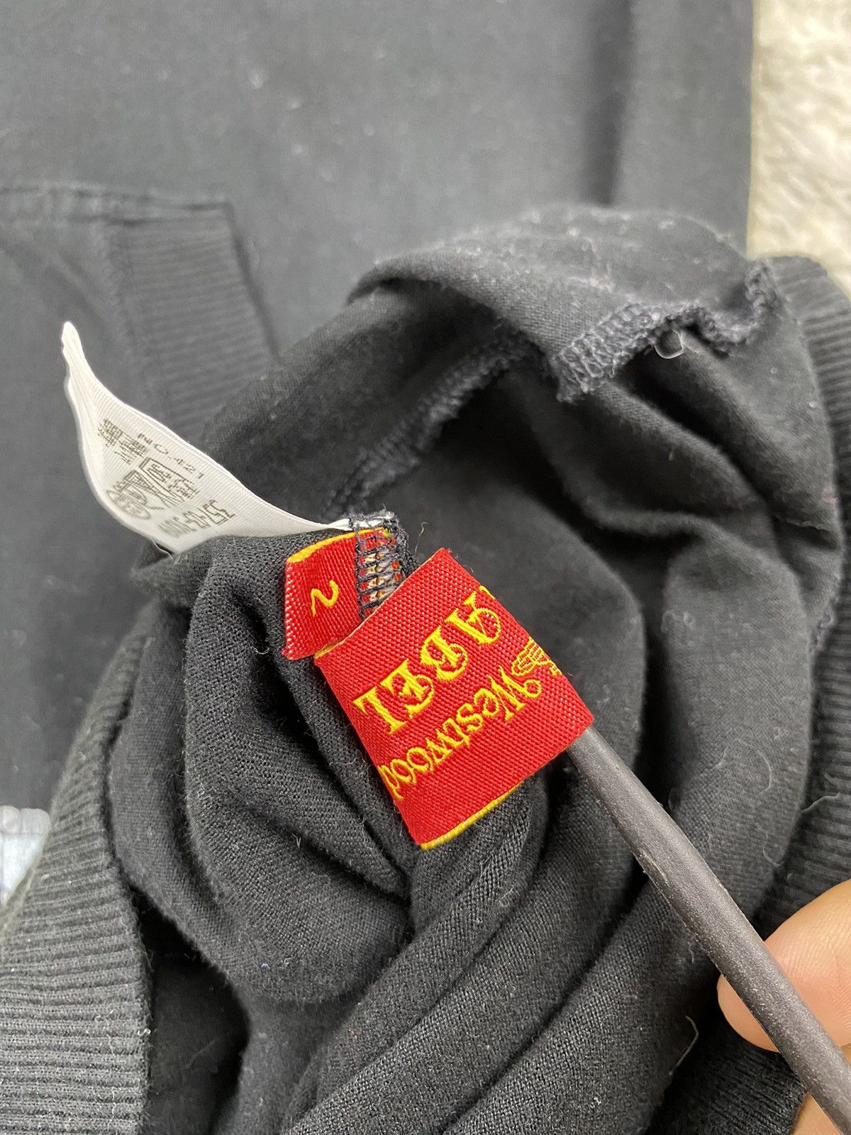 Vivienne Westwood Vivienne Westwood Iconic Logo Long Hooded Shirt Size M / US 6-8 / IT 42-44 - 9 Thumbnail