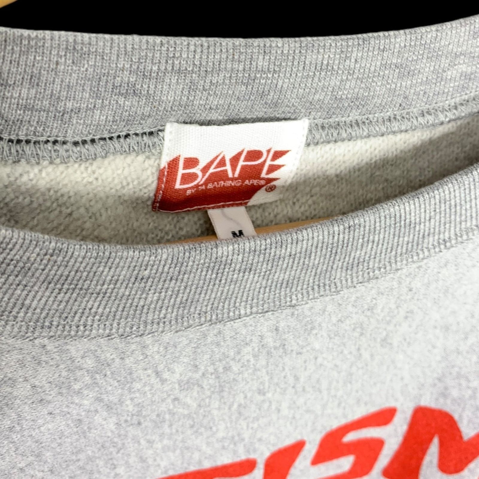 Bape × Fragment Design [DS!] 2009 "BAPTISM OF BAPE" Crewneck Sweatshirt | M Size US M / EU 48-50 / 2 - 7 Thumbnail