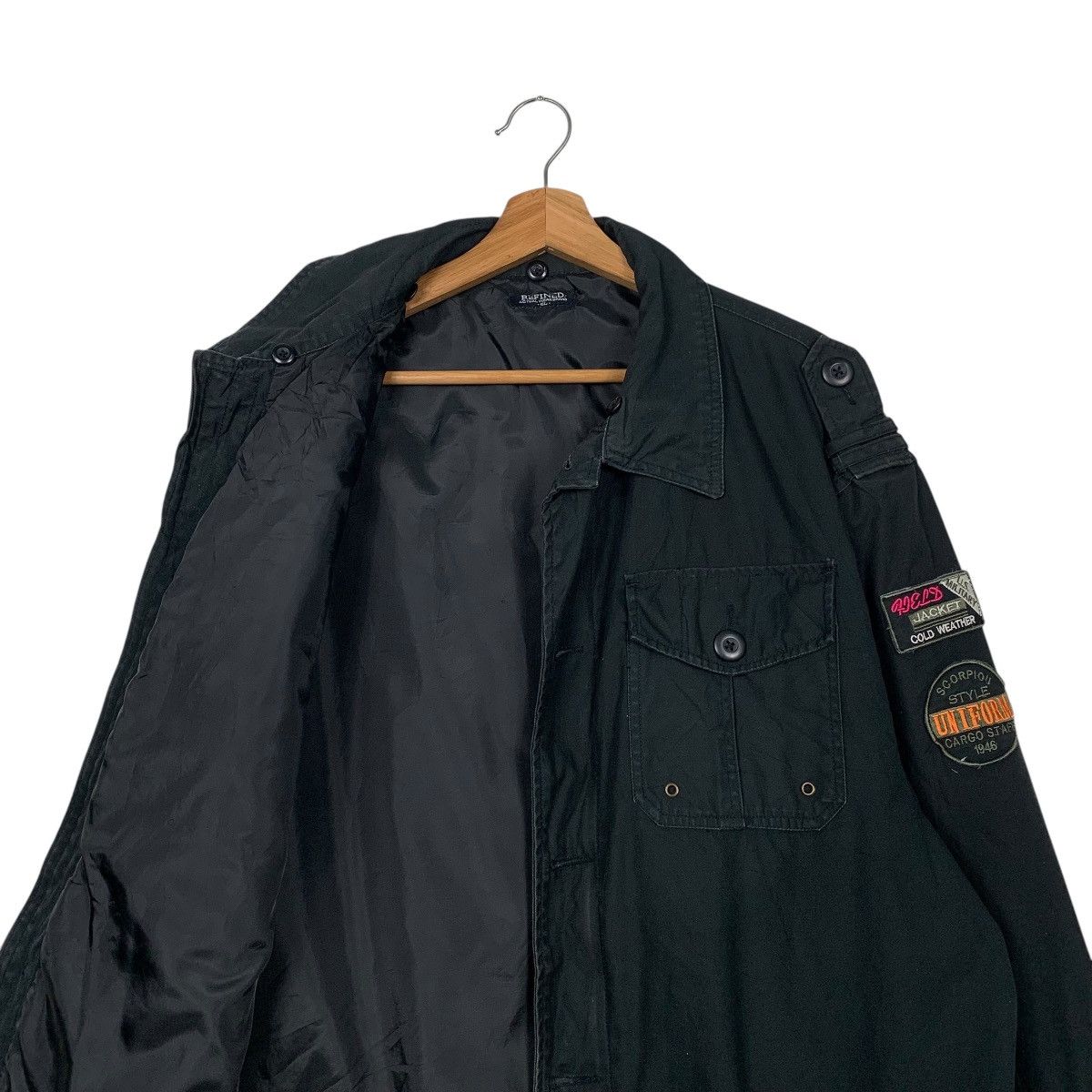 Japanese Brand Japanese Brand Refined Military Jacket Size US XL / EU 56 / 4 - 9 Thumbnail