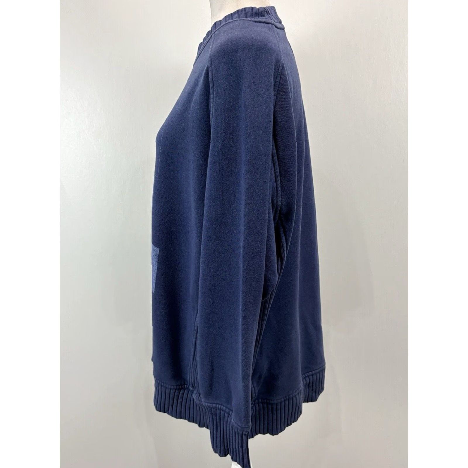 Vintage Aerie Checked Out Graphic Print Crew Neck Oversized Sweatshirt Size Small Womens Size S / US 4 / IT 40 - 2 Thumbnail