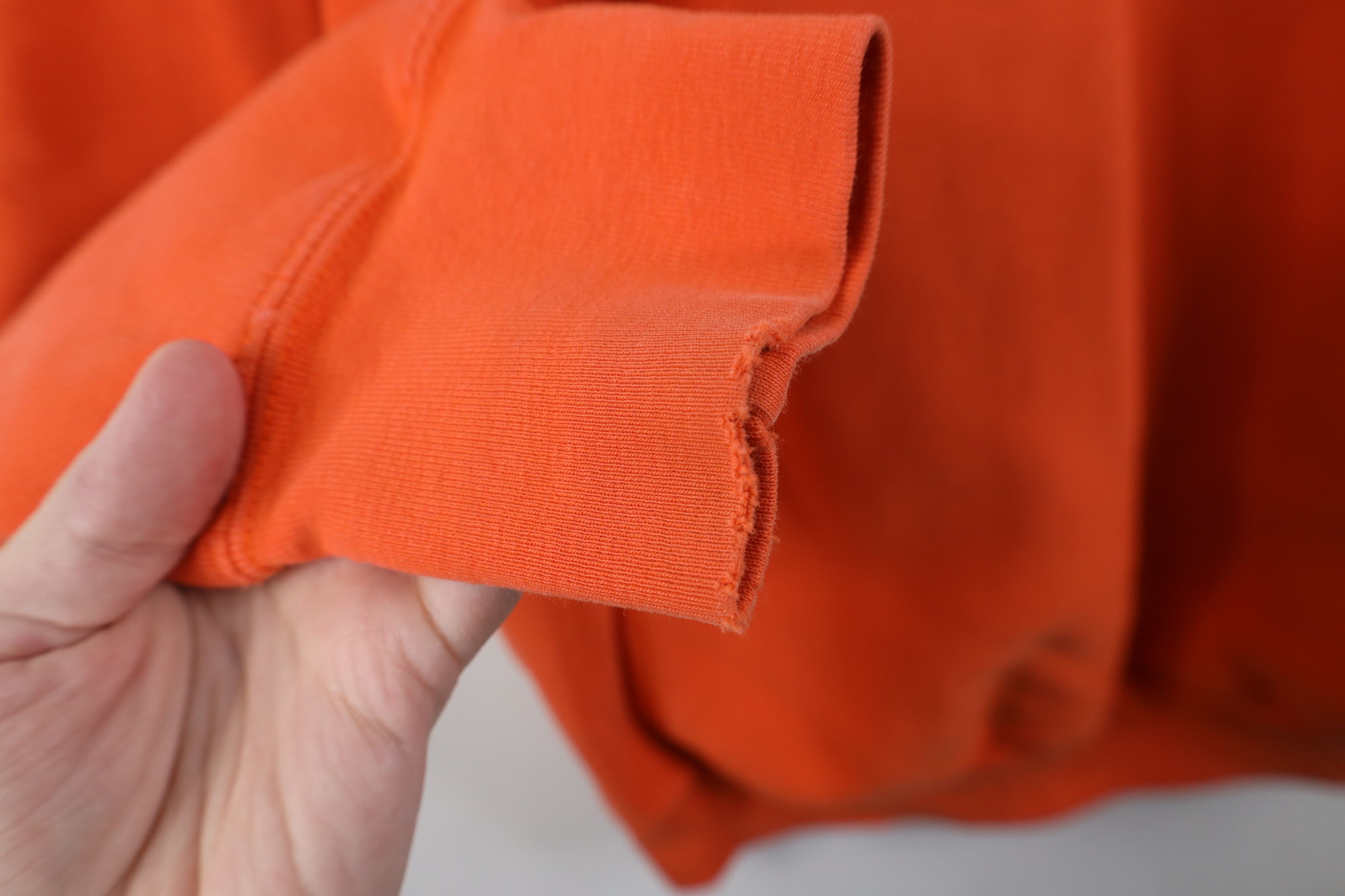 Vintage Vintage 90s Bowling Green State University Sweatshirt Orange Size US L / EU 52-54 / 3 - 7 Thumbnail