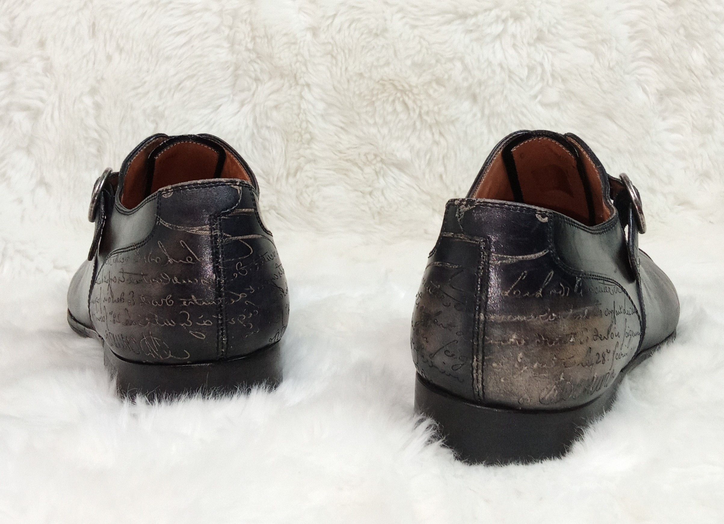 Berluti Berluti - Carlo Scritto - Single Monk - Patina Loafer Size US 9.5 / EU 42-43 - 3 Thumbnail