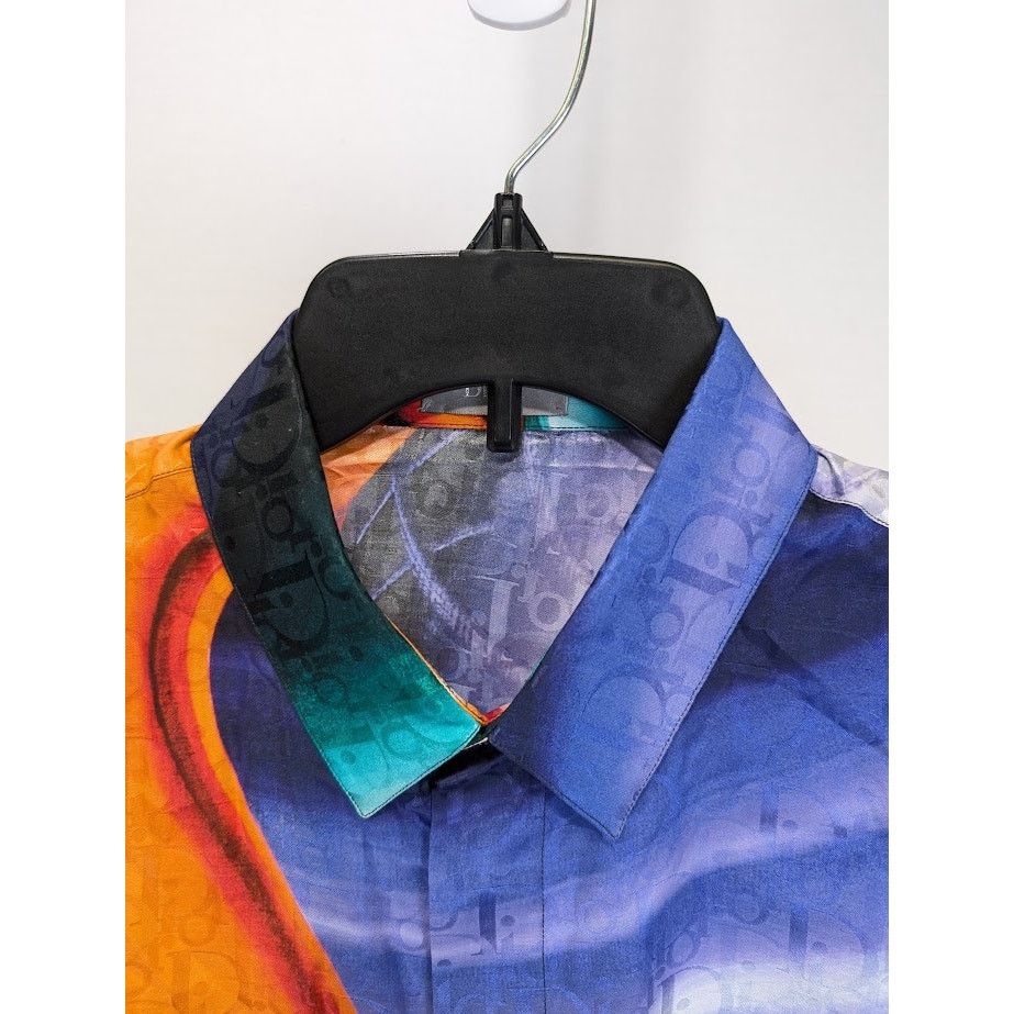 Dior o1rshd1 Print Shirt in Multicolor Size US S / EU 44-46 / 1 - 3 Thumbnail