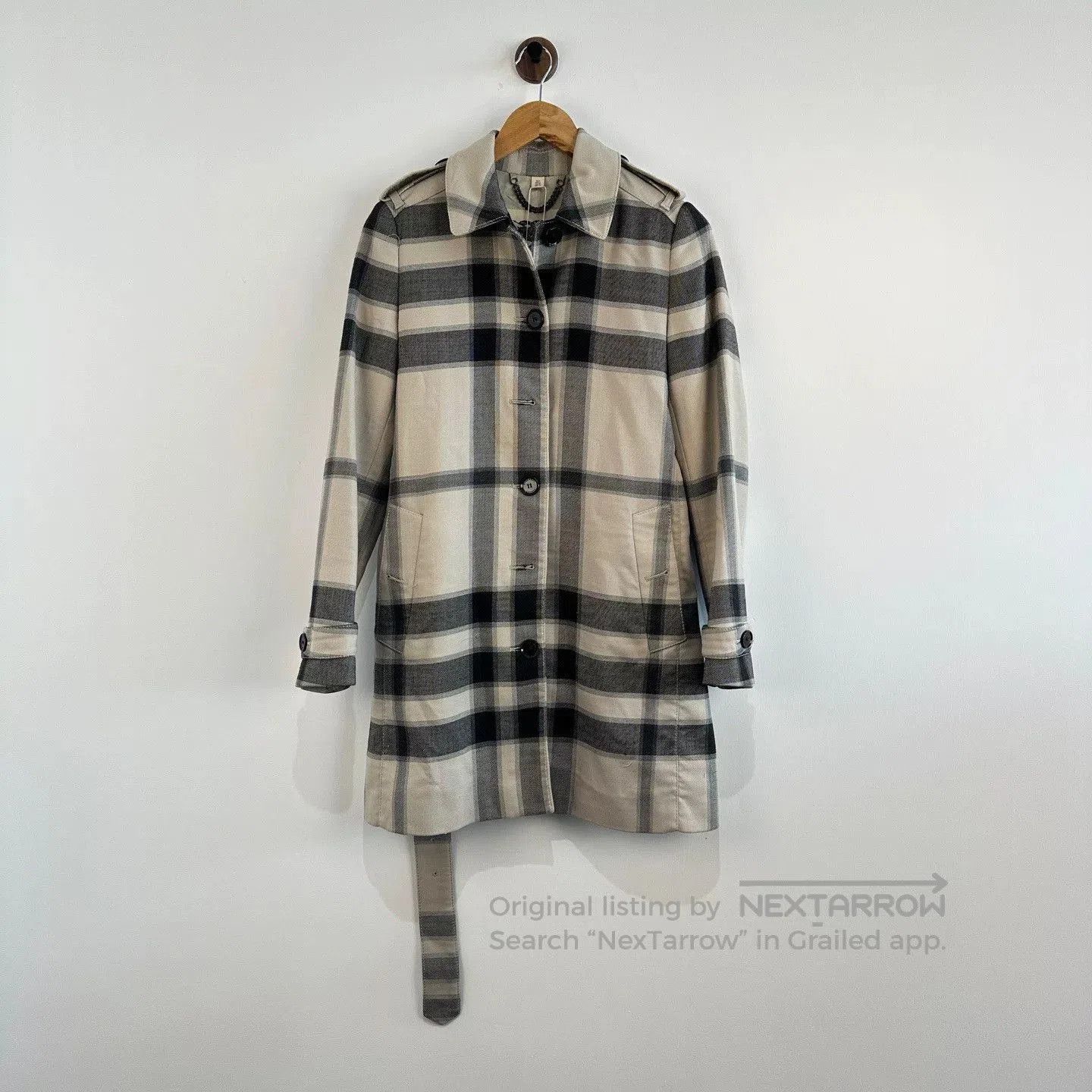 Burberry Burberry Check Trench Coat Size 38. Size S / US 4 / IT 40 - 1 Thumbnail