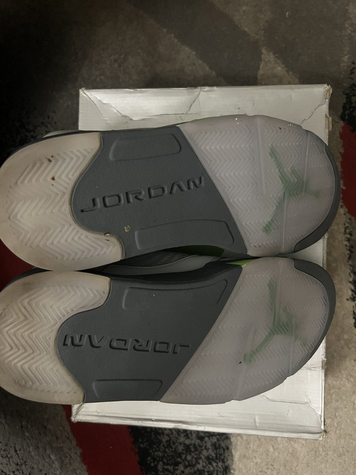 Jordan Brand Jordan 5 retro green bean Size US 11 / EU 44 - 4 Thumbnail