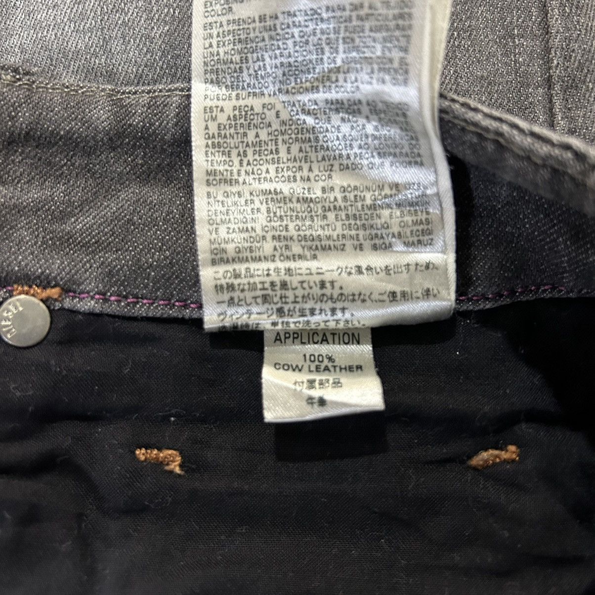 Diesel Vintage Diesel Grupee Super Slim Low Waist Jeans Size US 28 / EU 44 - 16 Thumbnail