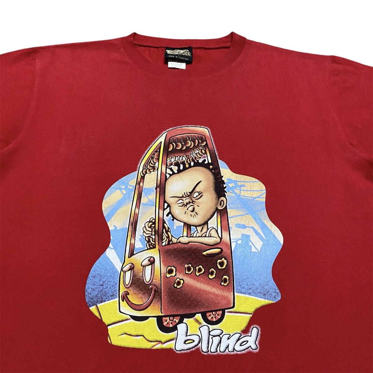 Blind Skateboards Rare‼️🔥Vintage 90's Bootleg Blind Skateboards T-Shirt Size US M / EU 48-50 / 2 - 3 Thumbnail