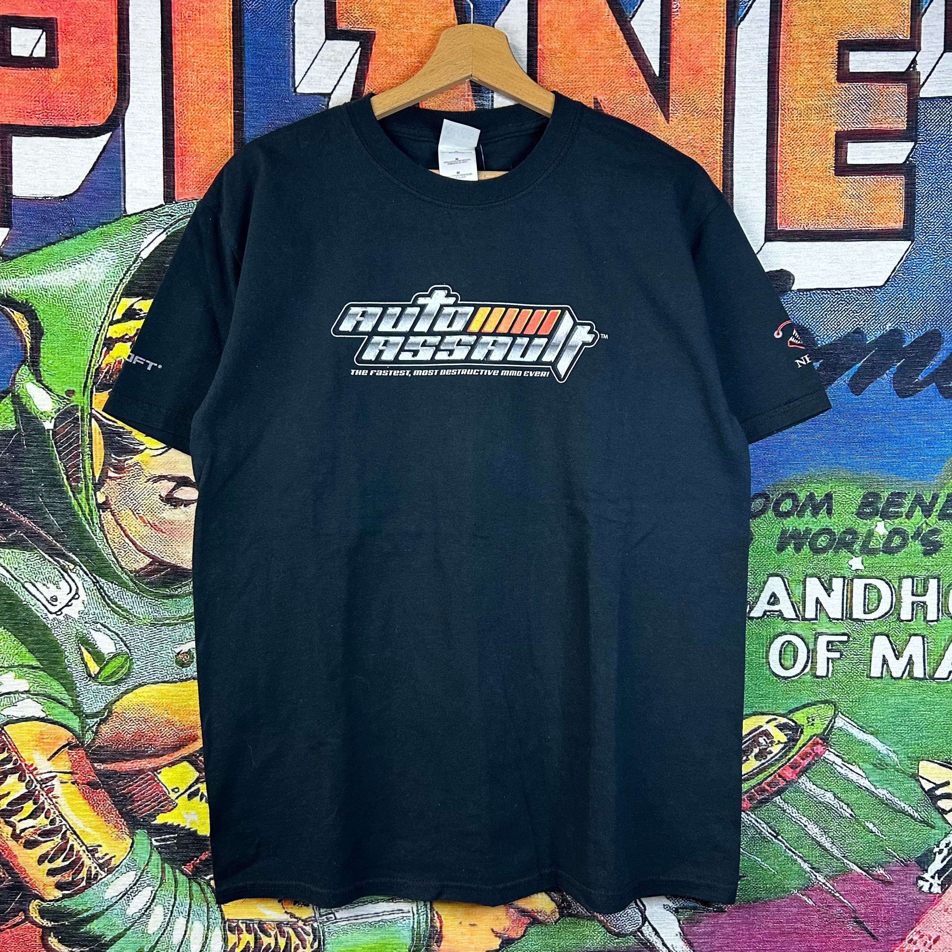 Vintage Auto Assault Video Game Tee Size Medium Size US M / EU 48-50 / 2 - 2 Thumbnail