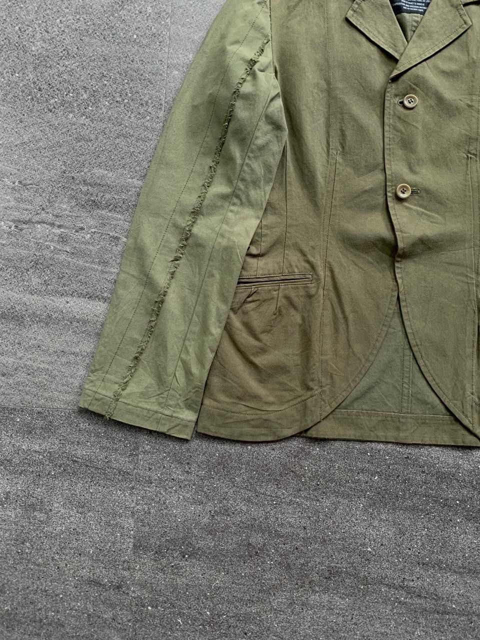 Yohji Yamamoto FREE TAX! Military Two Tone Jacket Size US XS / EU 42 / 0 - 3 Thumbnail