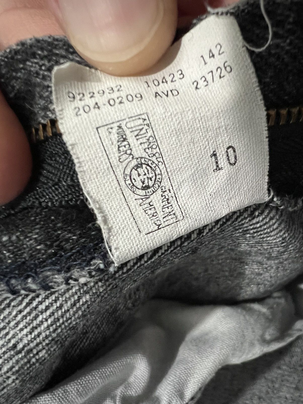 Lee Lot (2) 80-90s Lee Riders Faded Wash Denim 34x30 Union Tag Size US 34 / EU 50 - 12 Thumbnail