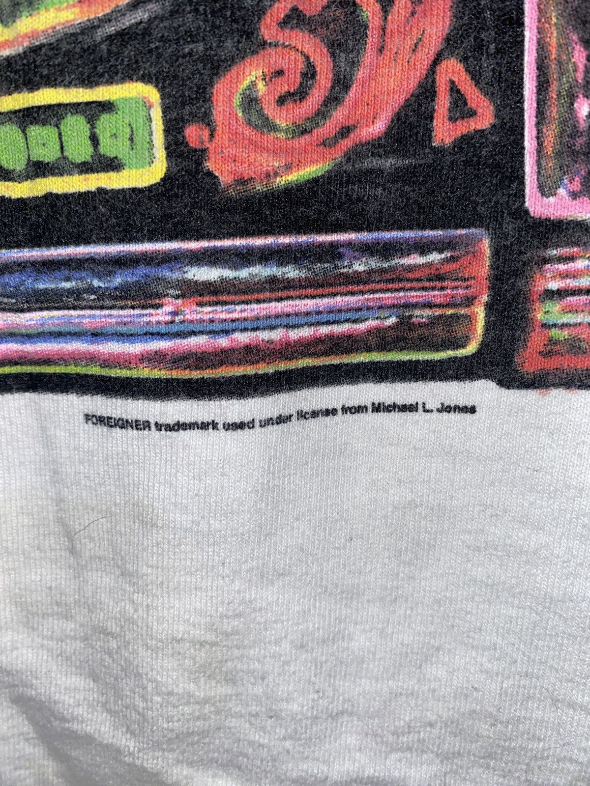 Band Tees × Vintage Foreigner Juke Box Hero 1999 Size US L / EU 52-54 / 3 - 4 Thumbnail