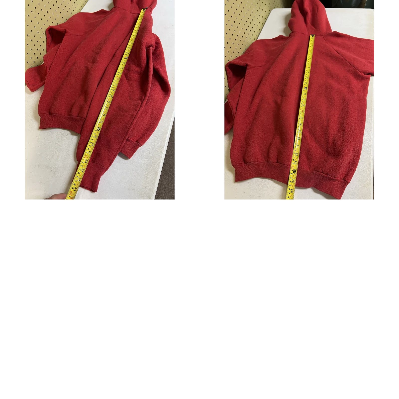 Fruit Of The Loom VINTAGE Fruit of the Loom Hoodie XL Red Pullover Y2K Sweatshirt USA Made Size US XL / EU 56 / 4 - 8 Thumbnail
