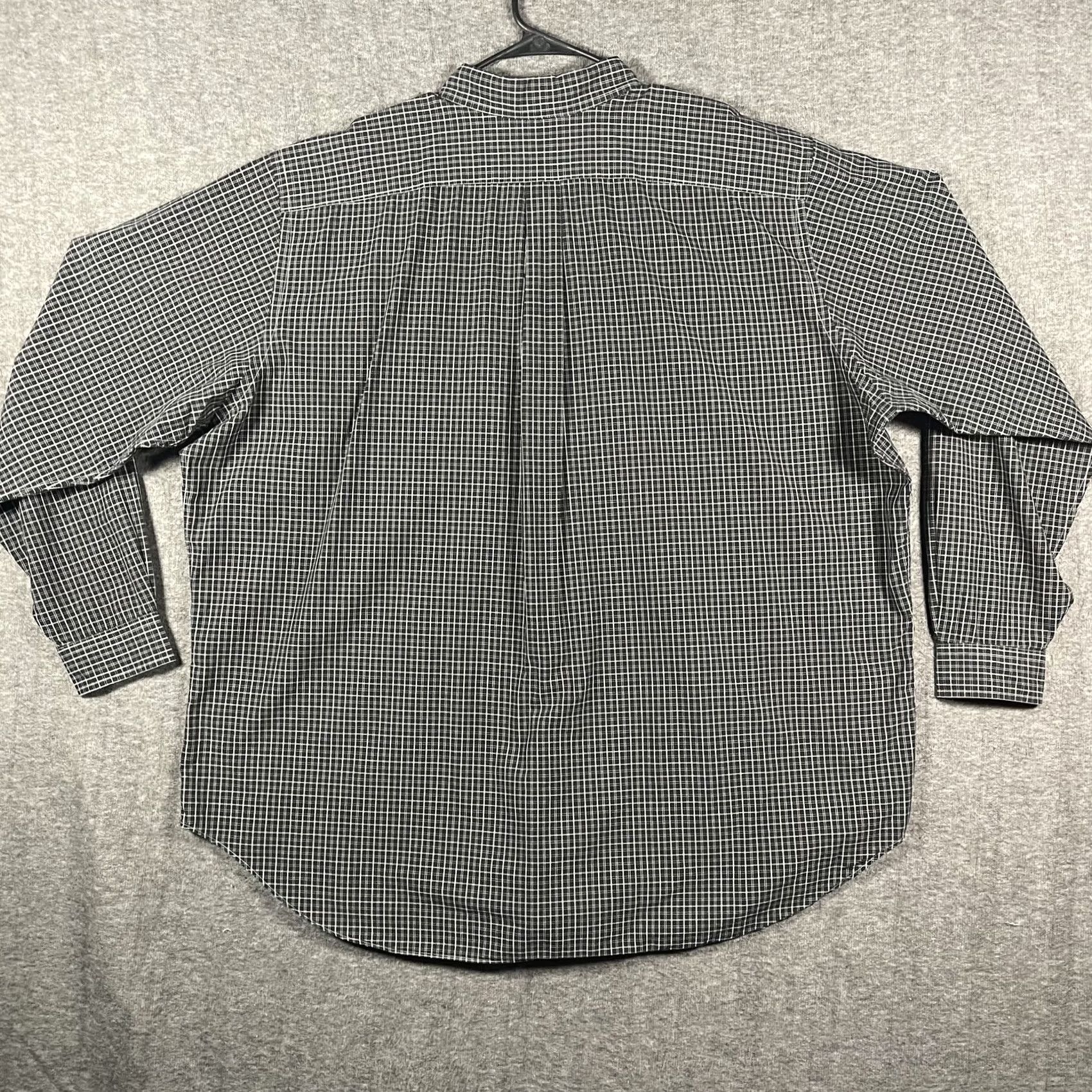 Ralph Lauren Ralph Lauren Shirt Mens 3XLT Black Check Button Down Long Sleeve Big Tall Size US XXL / EU 58 / 5 - 3 Thumbnail