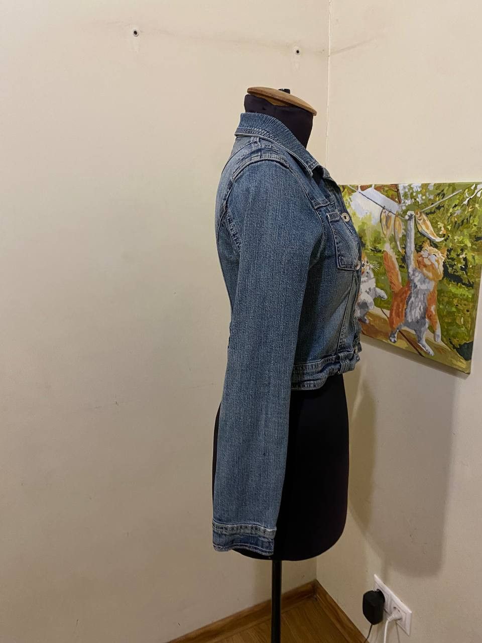 Miss Sixty Miss Sixty Denim Jacket Women`s Size M Size M / US 6-8 / IT 42-44 - 6 Thumbnail