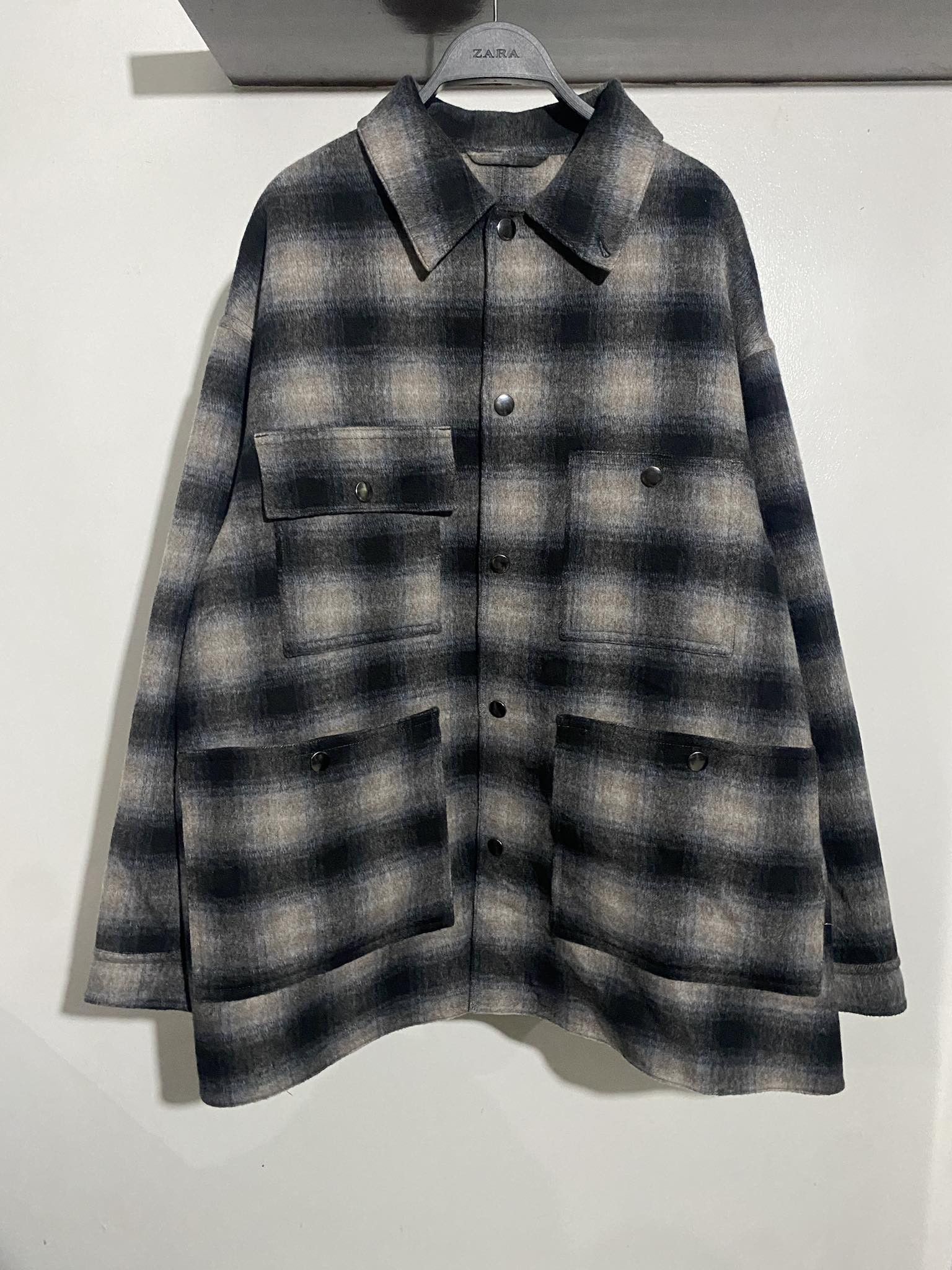 Japanese Brand Initial Gentleman Woolen Worker Jacket Size US L / EU 52-54 / 3 - 2 Thumbnail