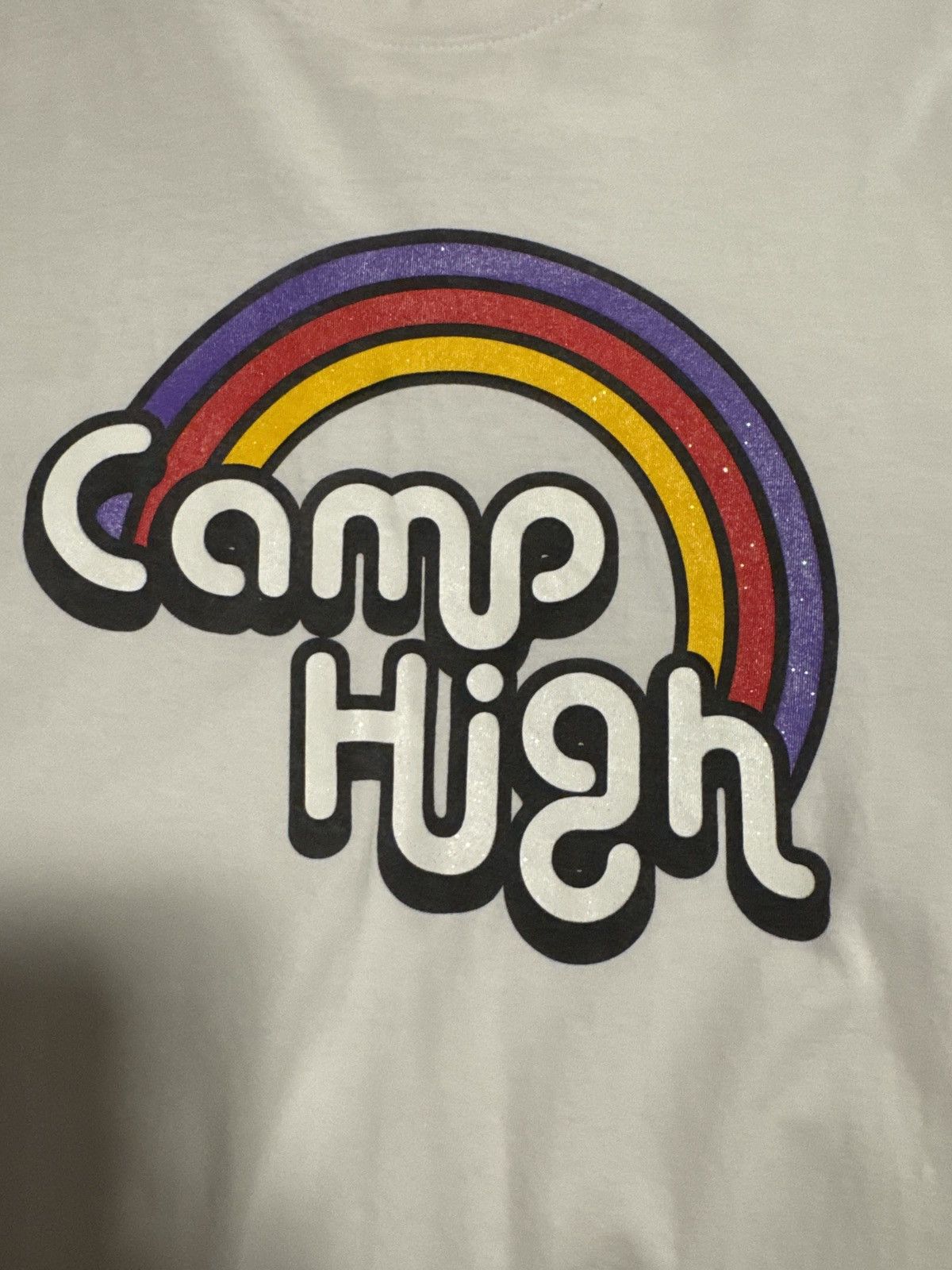 Camp High Camp High Rainbow Sparkle Tee Size US L / EU 52-54 / 3 - 4 Thumbnail