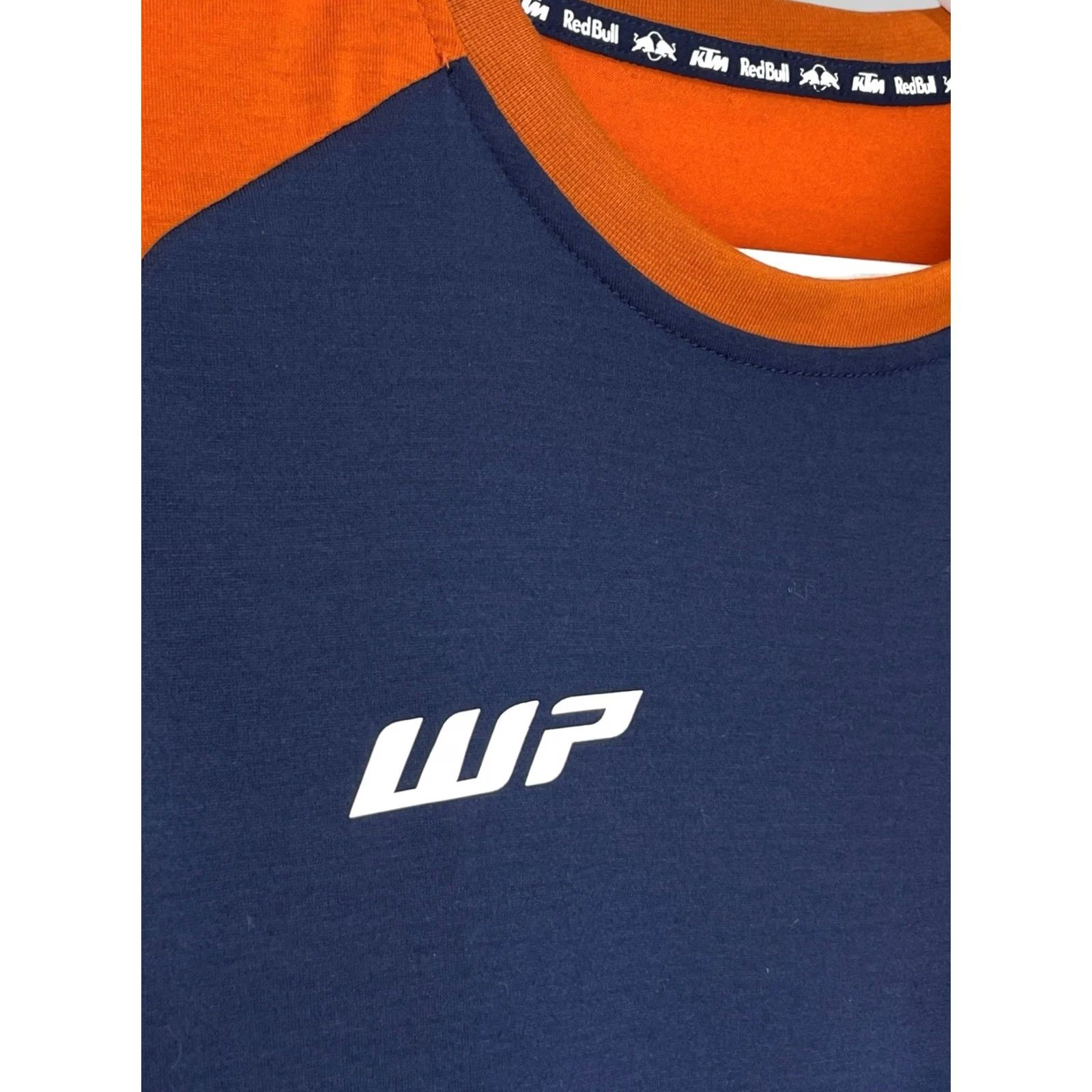 Vintage Red Bull KTM Racing Team Men’s T-Shirt M Crew Neck Short Sleeve Orange Dark Blue Logo Sports Biker Motorcycle Mens Size US M / EU 48-50 / 2 - 4 Thumbnail