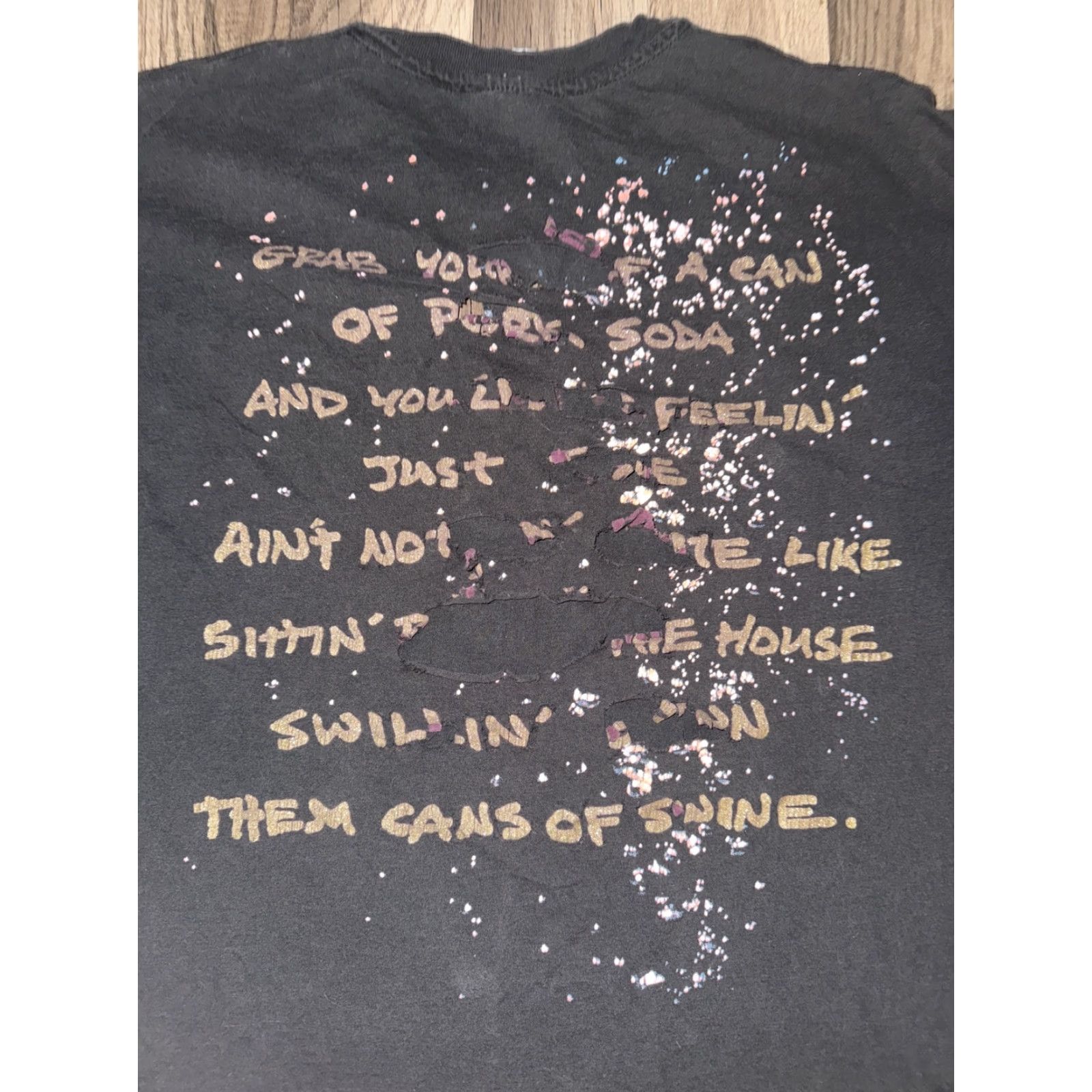 Hanes VINTAGE Primus T Shirt City XL Black Pork Soda Tour Distressed Logo Men 1993 Pig Liquid 22x26 Size US XL / EU 56 / 4 - 6 Thumbnail