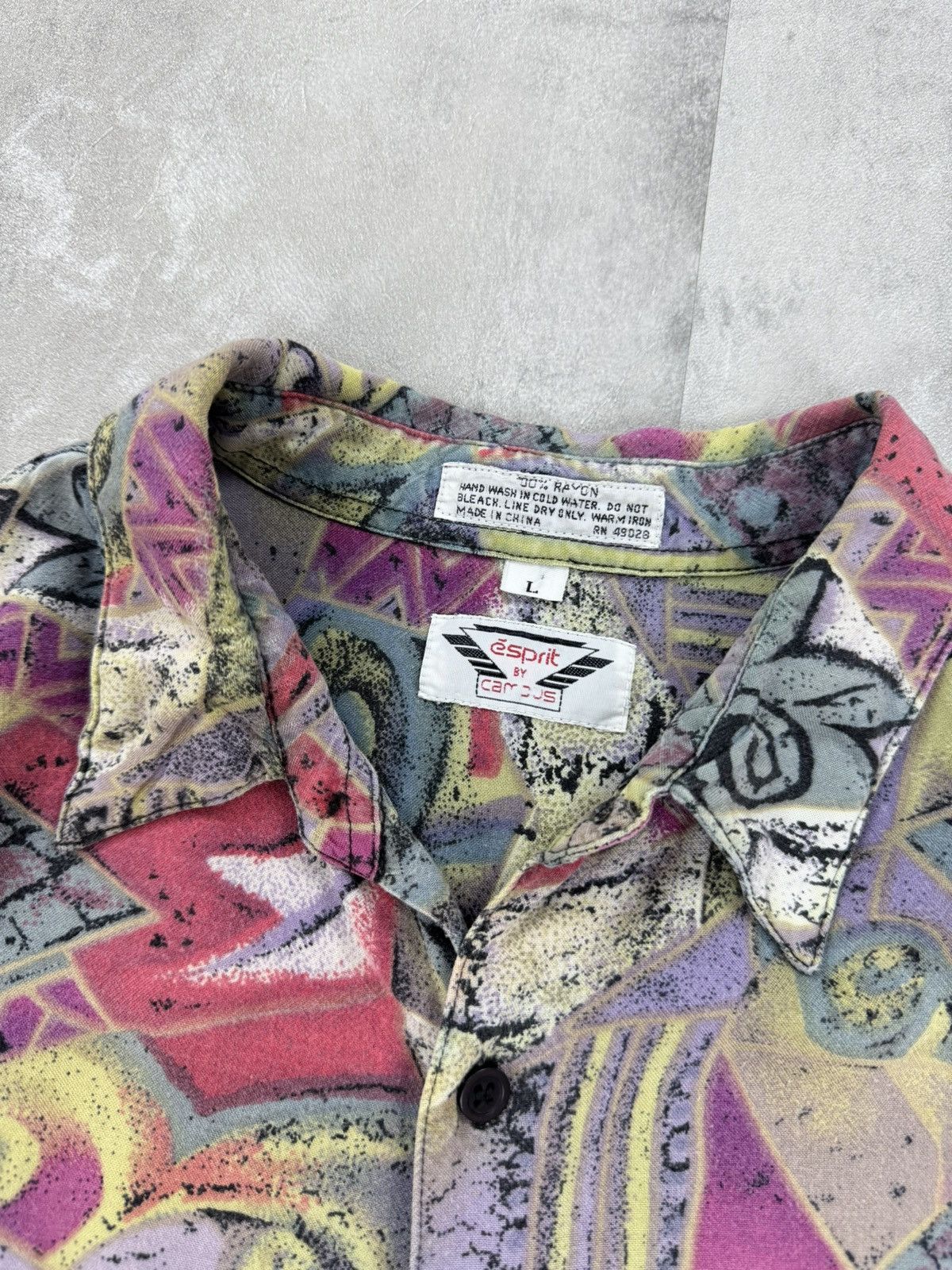 Esprit ESPRIT by CAMPUS Vintage Hawaii Shirt Short Sleeve Large Size US L / EU 52-54 / 3 - 2 Thumbnail